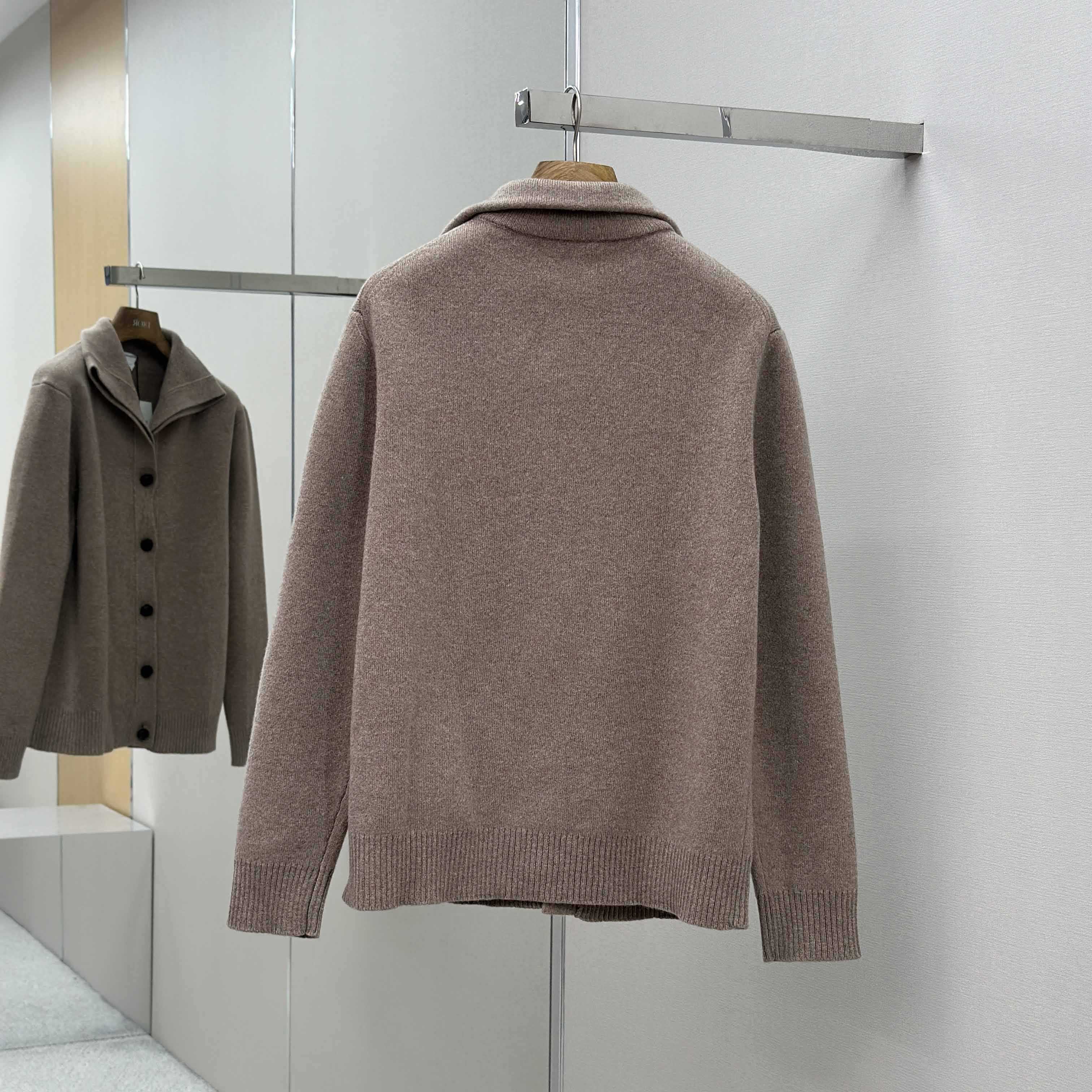 Bottega Veneta Compact Wool Cardigan - DesignerGu