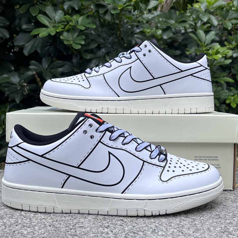 LEGO x Nike Dunk Low Sail    IF2117-100 - DesignerGu