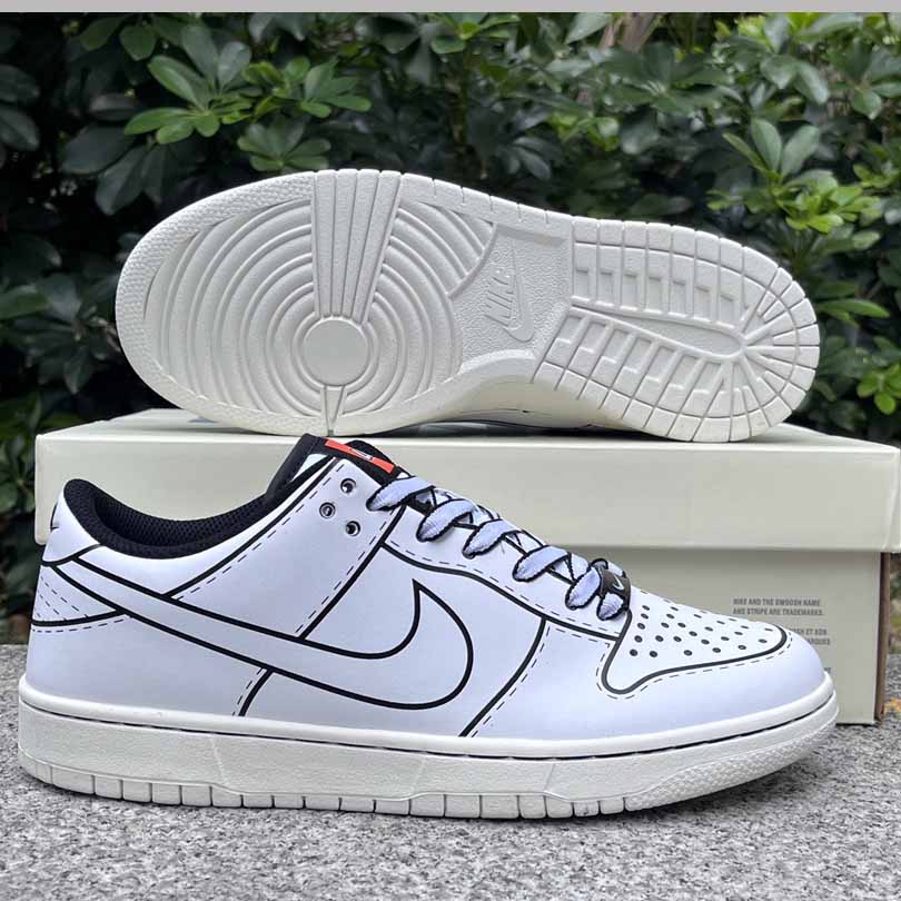 LEGO x Nike Dunk Low Sail    IF2117-100 - DesignerGu