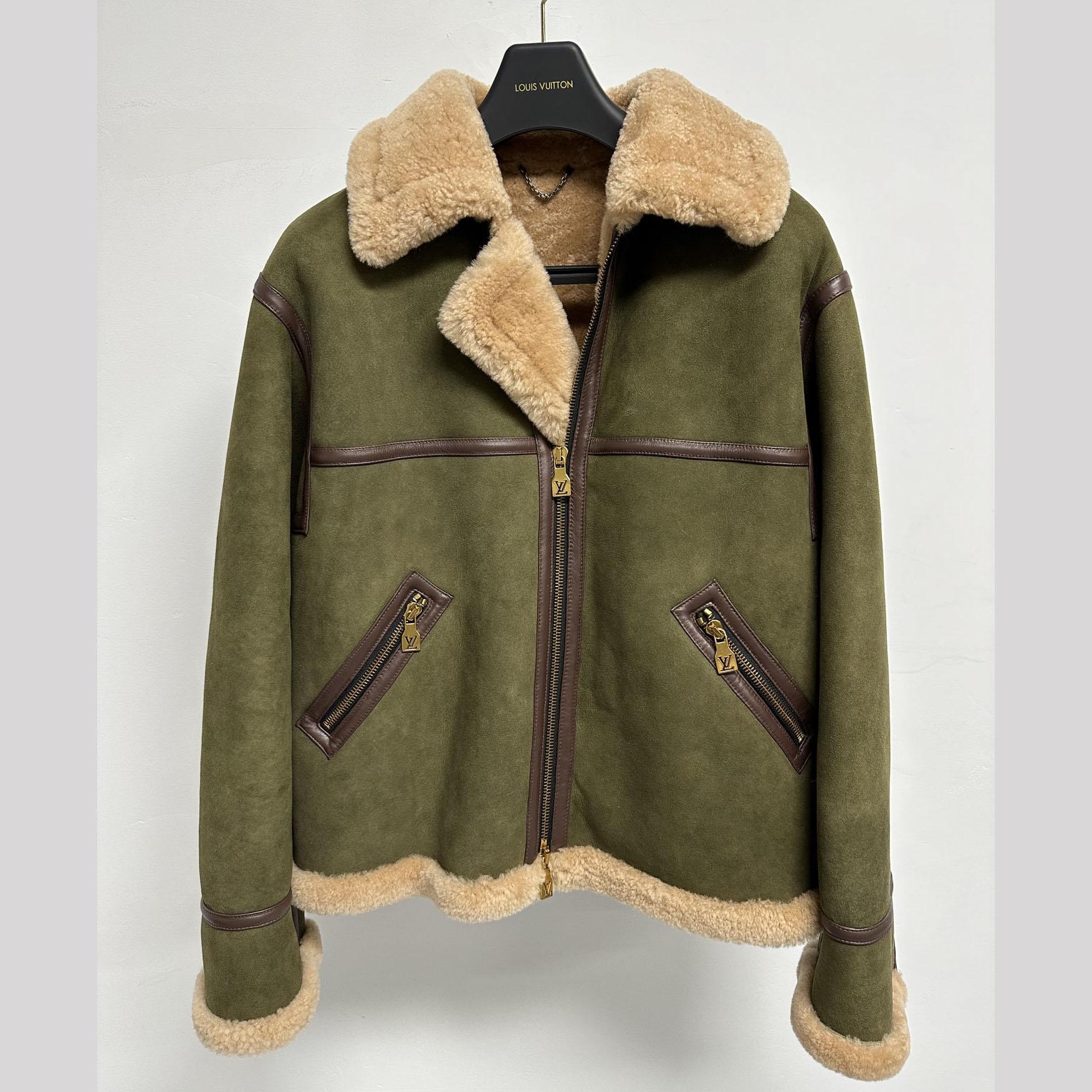 Louis Vuitton Shearling Bombardier - DesignerGu