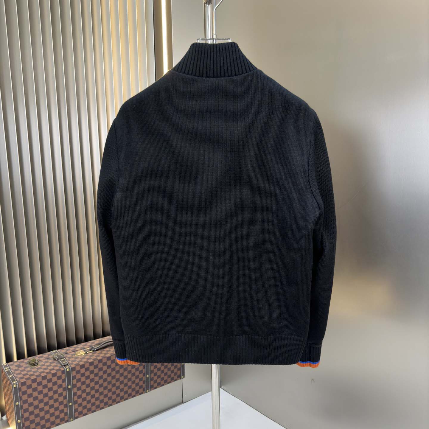 Moncler Padded Wool Zip-Up Cardigan - DesignerGu