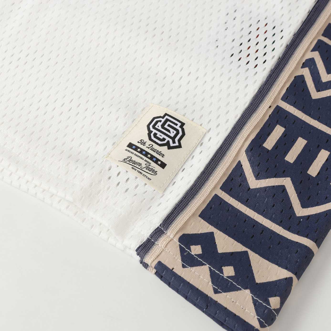 Denim Tears Game Jersey 'White' - DesignerGu