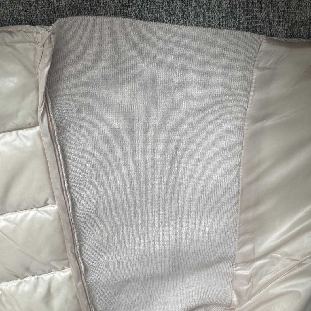 Moncler Padded Wool Zip-Up Cardigan In Pink    Z503 - DesignerGu