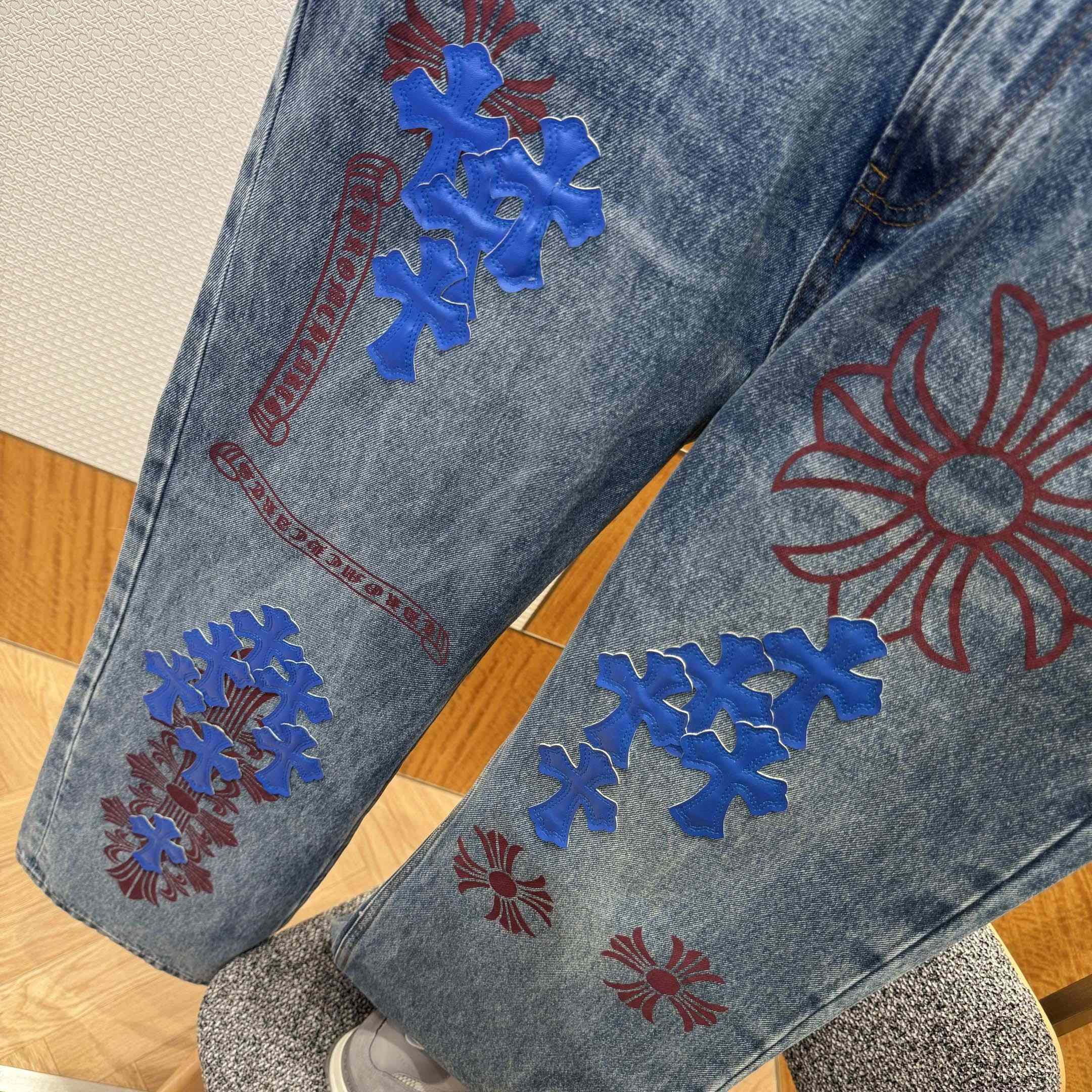 Chrome Hearts Jeans - DesignerGu