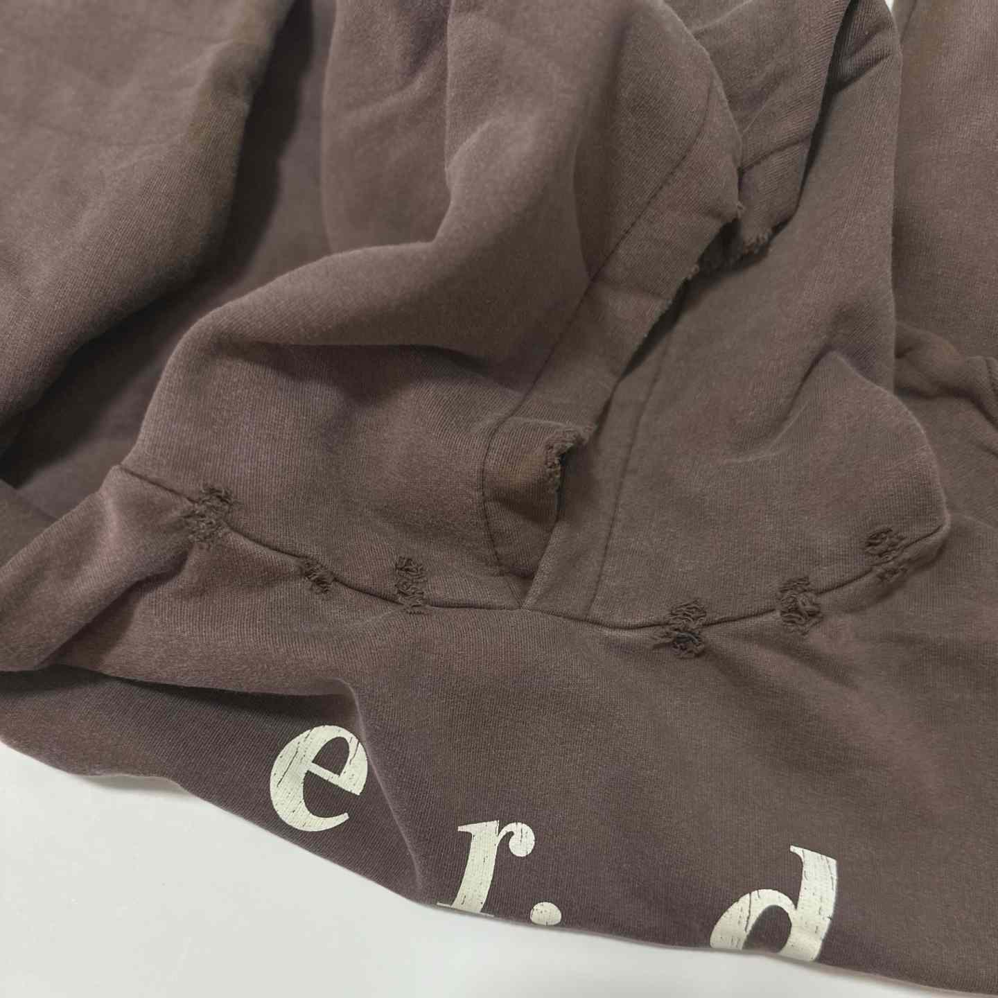 Enfants Riches Déprimés Louise Eats Sandwich Hoodie 'Chicory Coffee' - DesignerGu