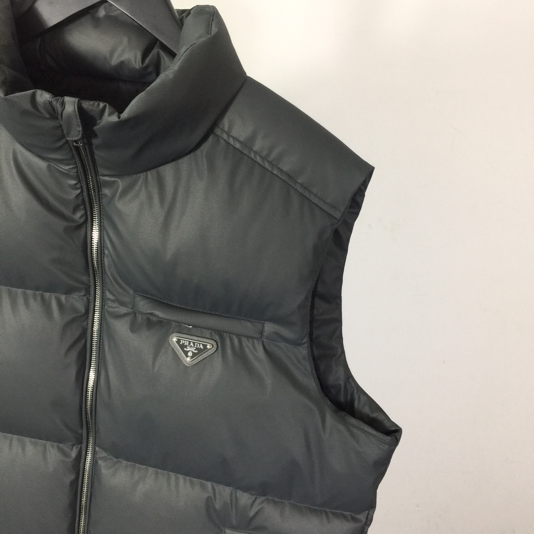 Prada Padded Re-Nylon Vest - DesignerGu