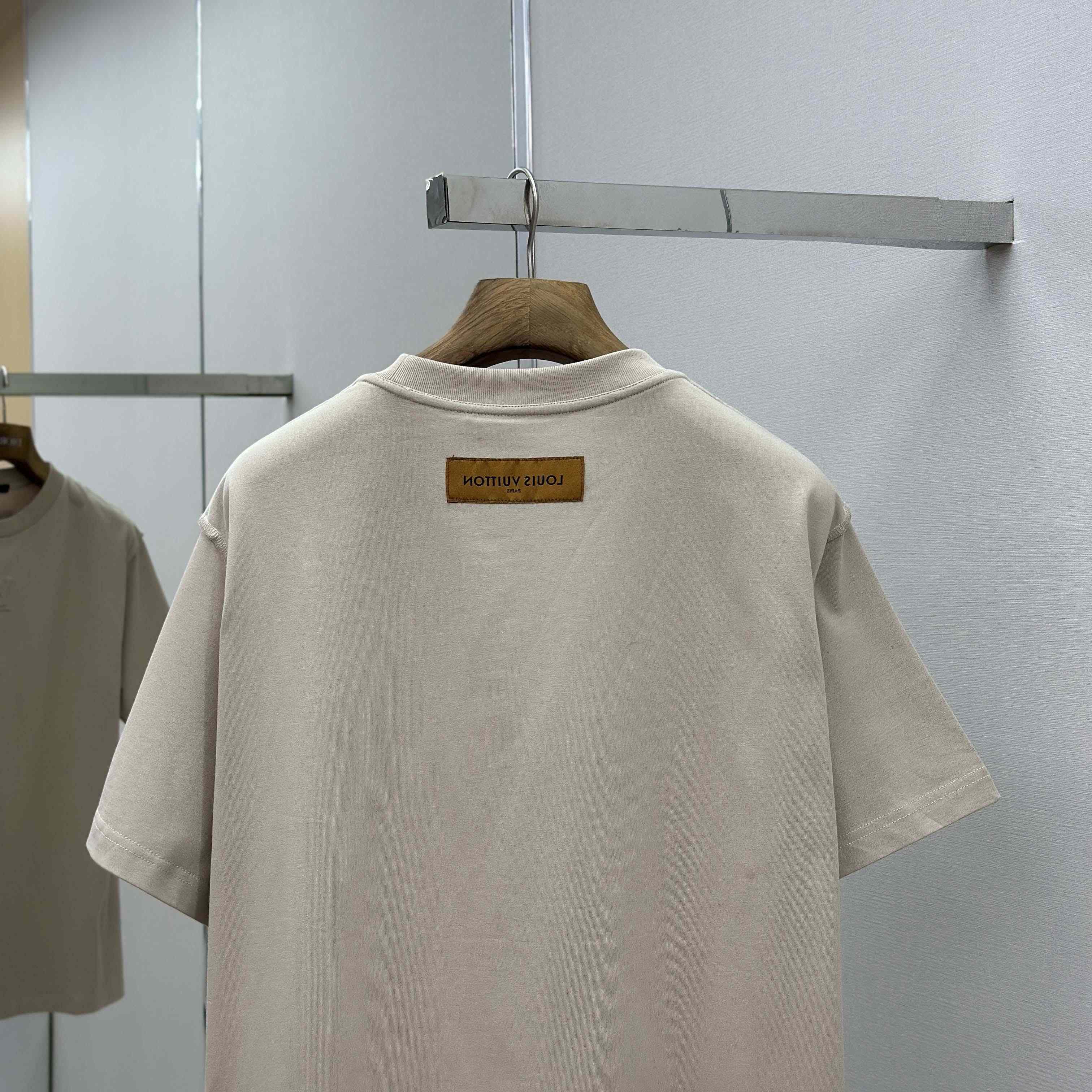 Louis Vuitton Embossed LV T-Shirt - DesignerGu
