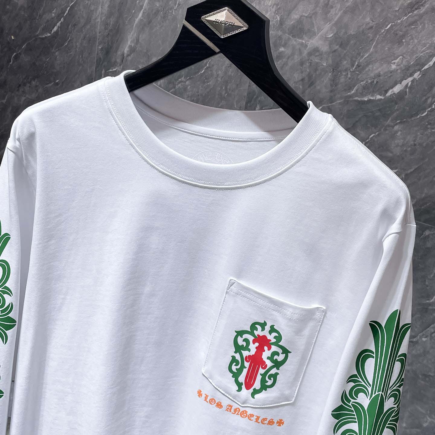 Chrome Hearts Long-sleeved Tee - DesignerGu