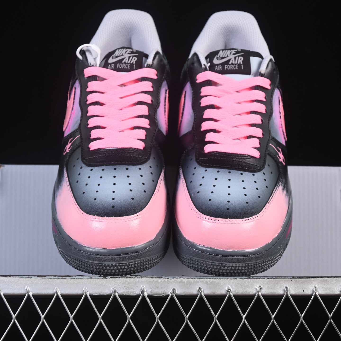 Nike Air Force 1 ’07 Low “Pink Electric Spider Shadow” YD2425-011 - DesignerGu