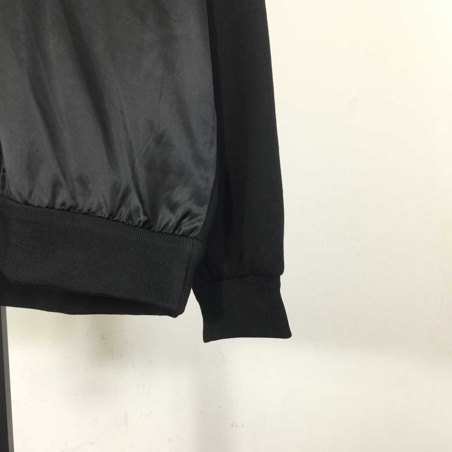 Prada Recycled Nylon Fleece-Sleeve Pullover Top - DesignerGu