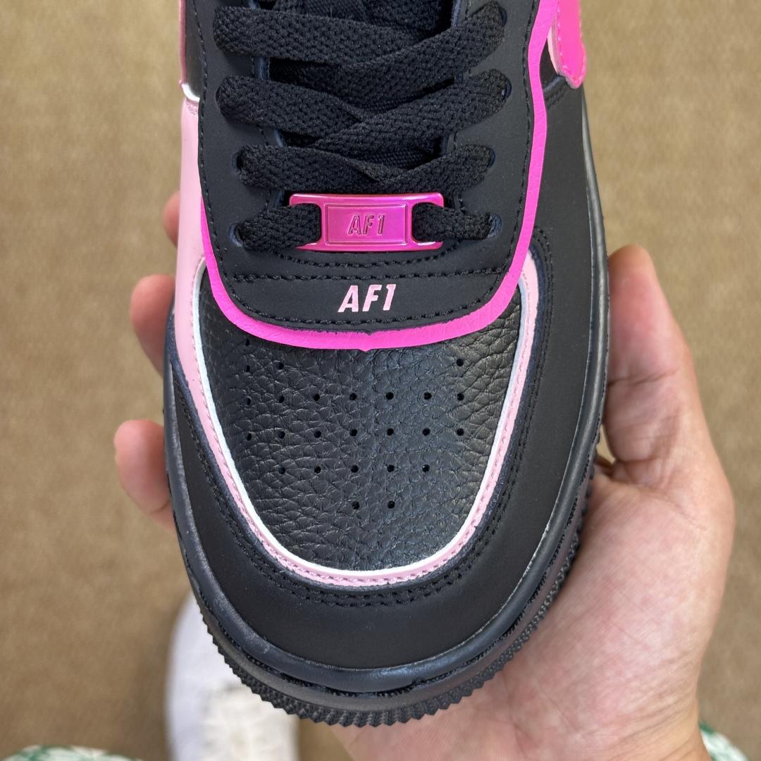 Nike Air Force 1 Shadow “Black Pink Swoosh” CI0919-006 - DesignerGu