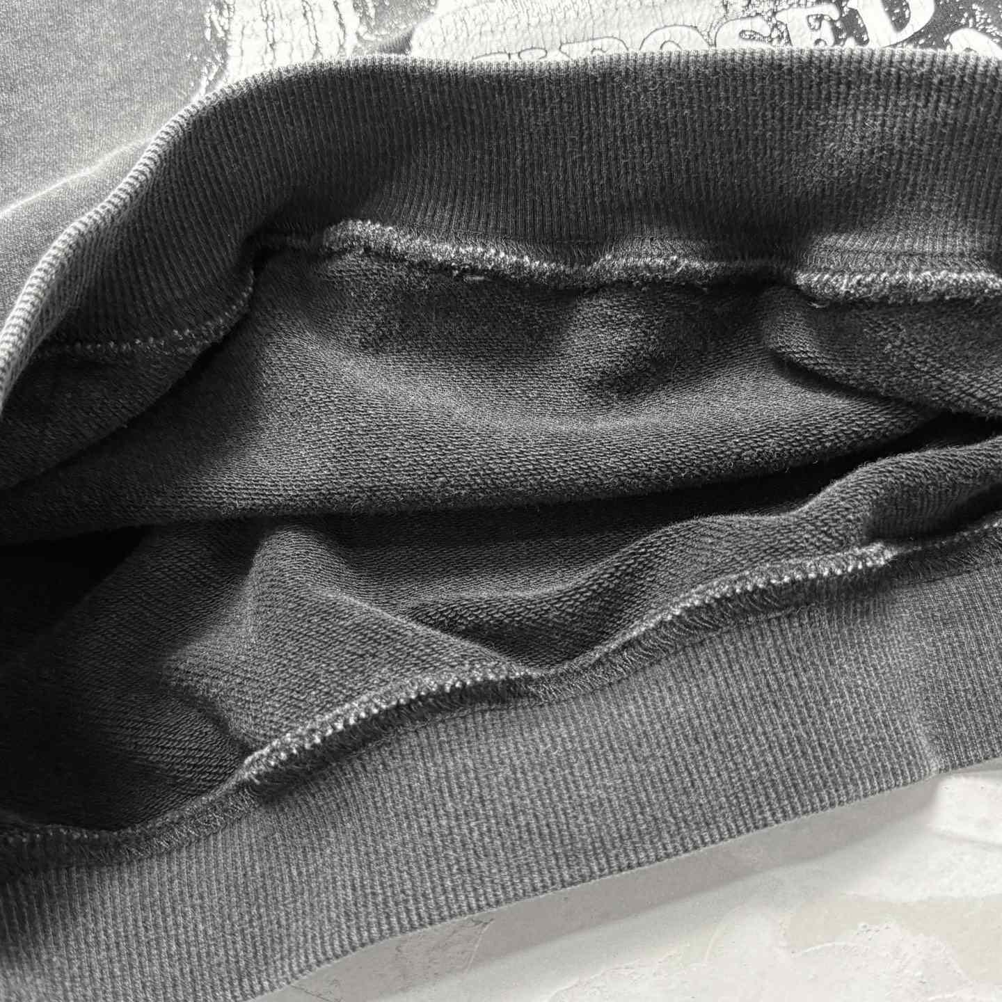 Enfants Riches Déprimés Exposed Christina Hoodie 'Sun Faded Black' - DesignerGu