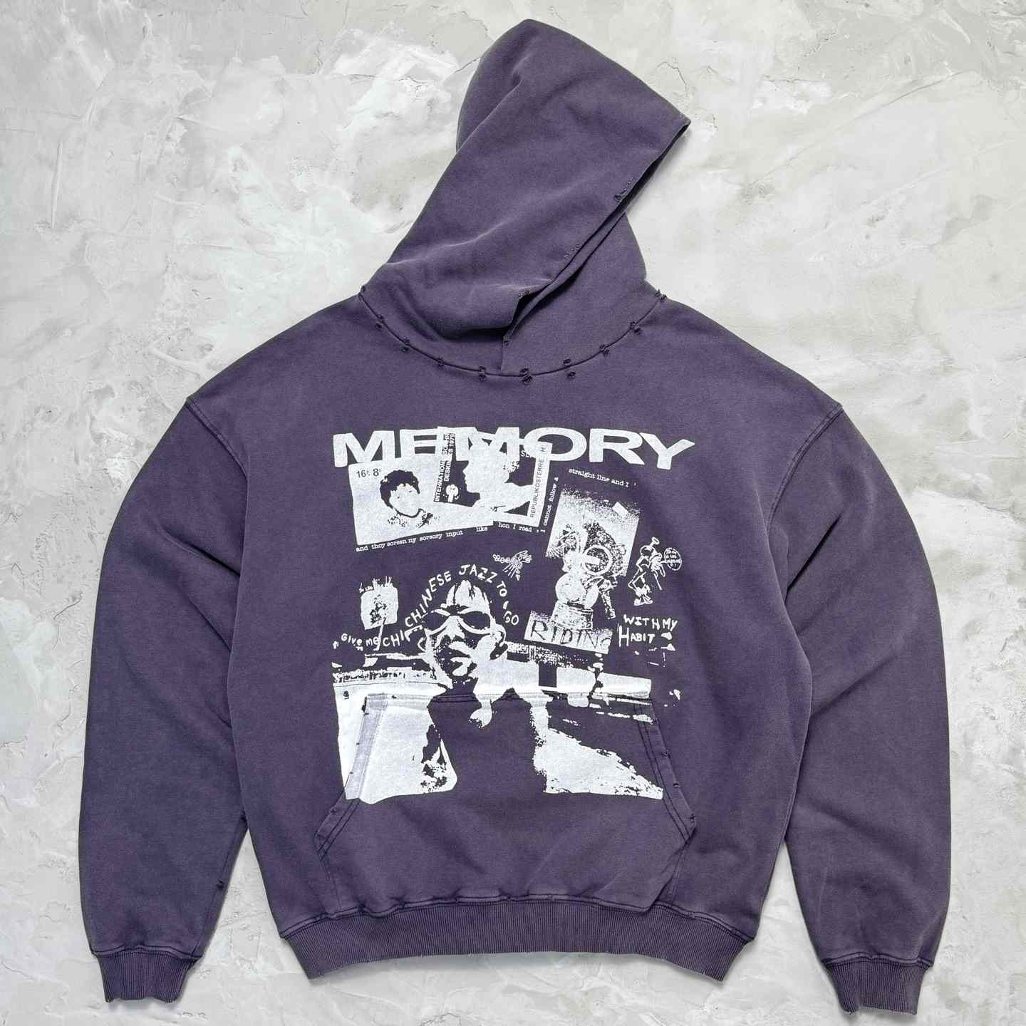 Enfants Riches Déprimés Memory Hoodie 'Nightshade'  - DesignerGu