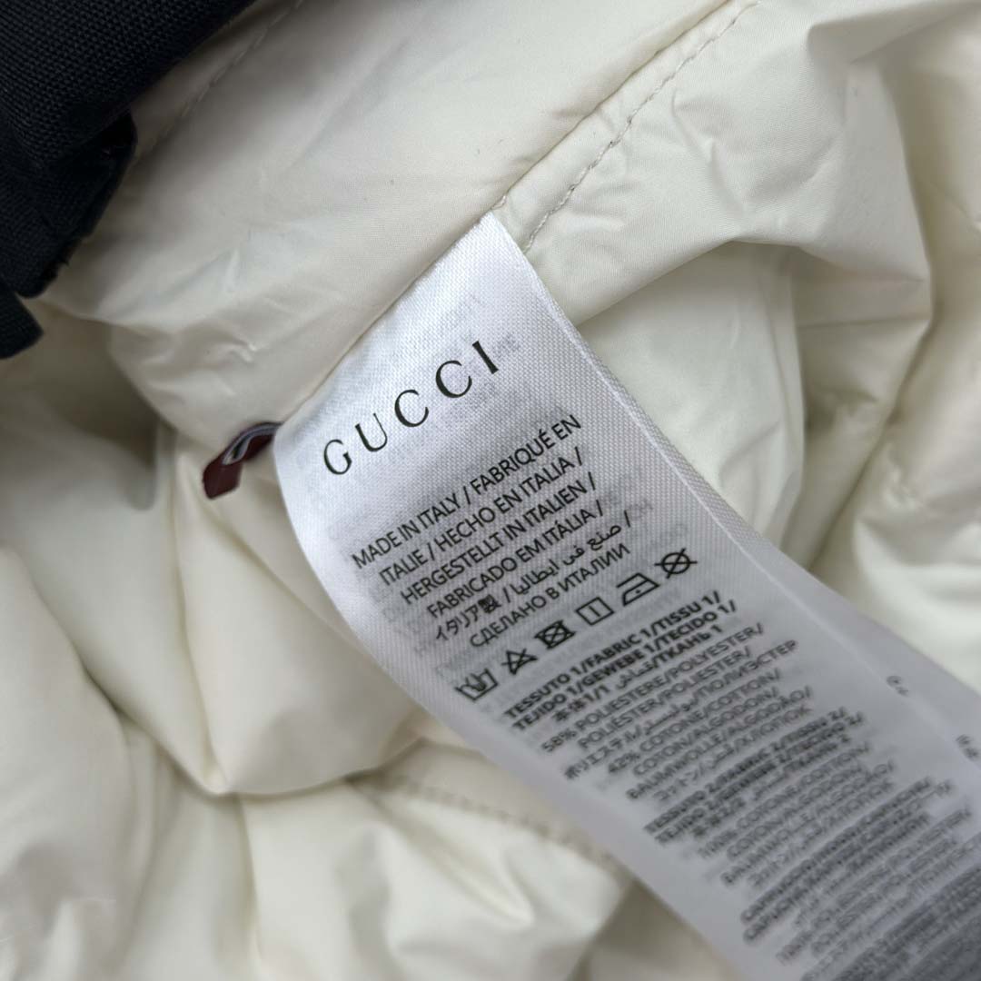 Gucci Canvas Hooded Jacket - DesignerGu