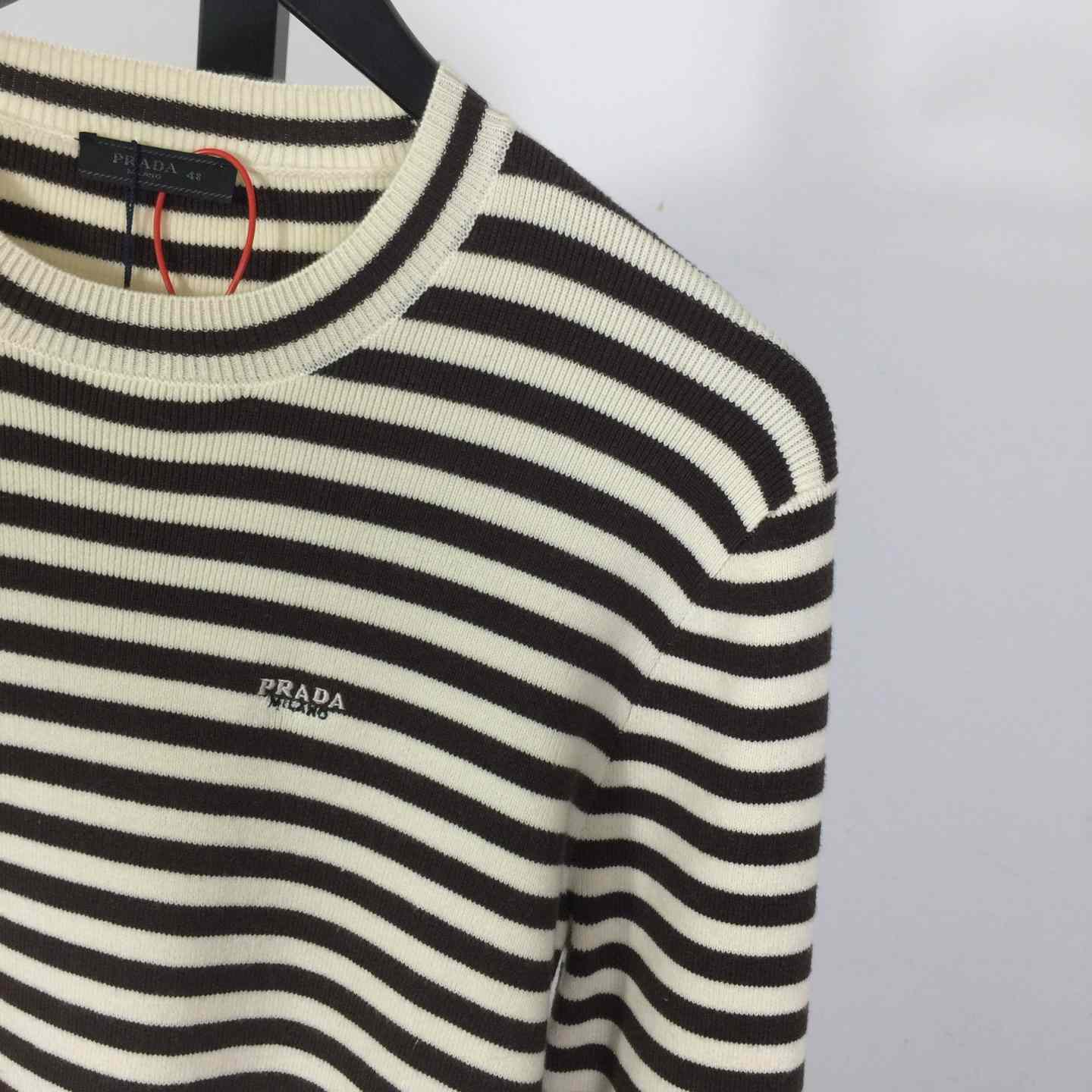 Prada Dark Brown Superfine Wool Turtleneck Sweater  - DesignerGu