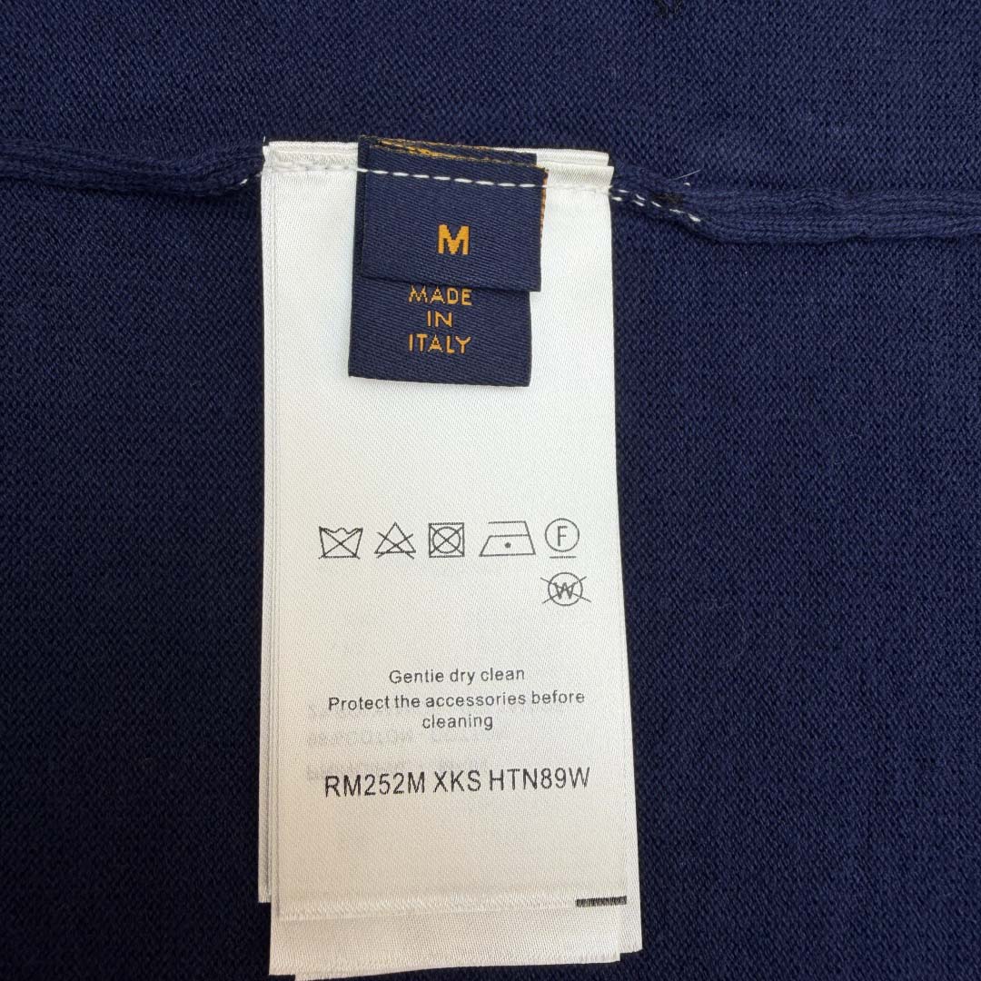 Louis Vuitton Monogram Short-Sleeved Knitted Crewneck    1AJBWC - DesignerGu