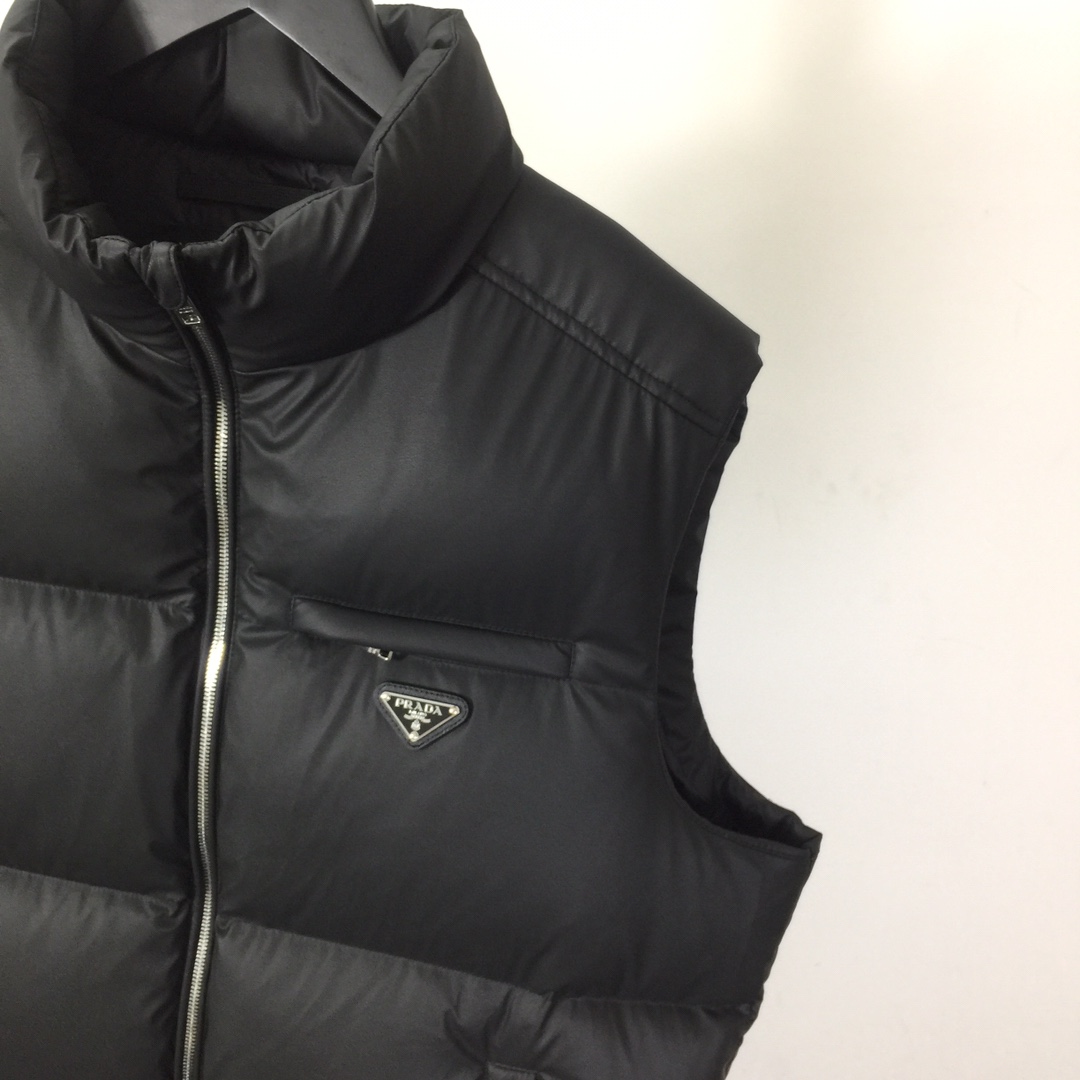 Prada Padded Re-Nylon Vest - DesignerGu