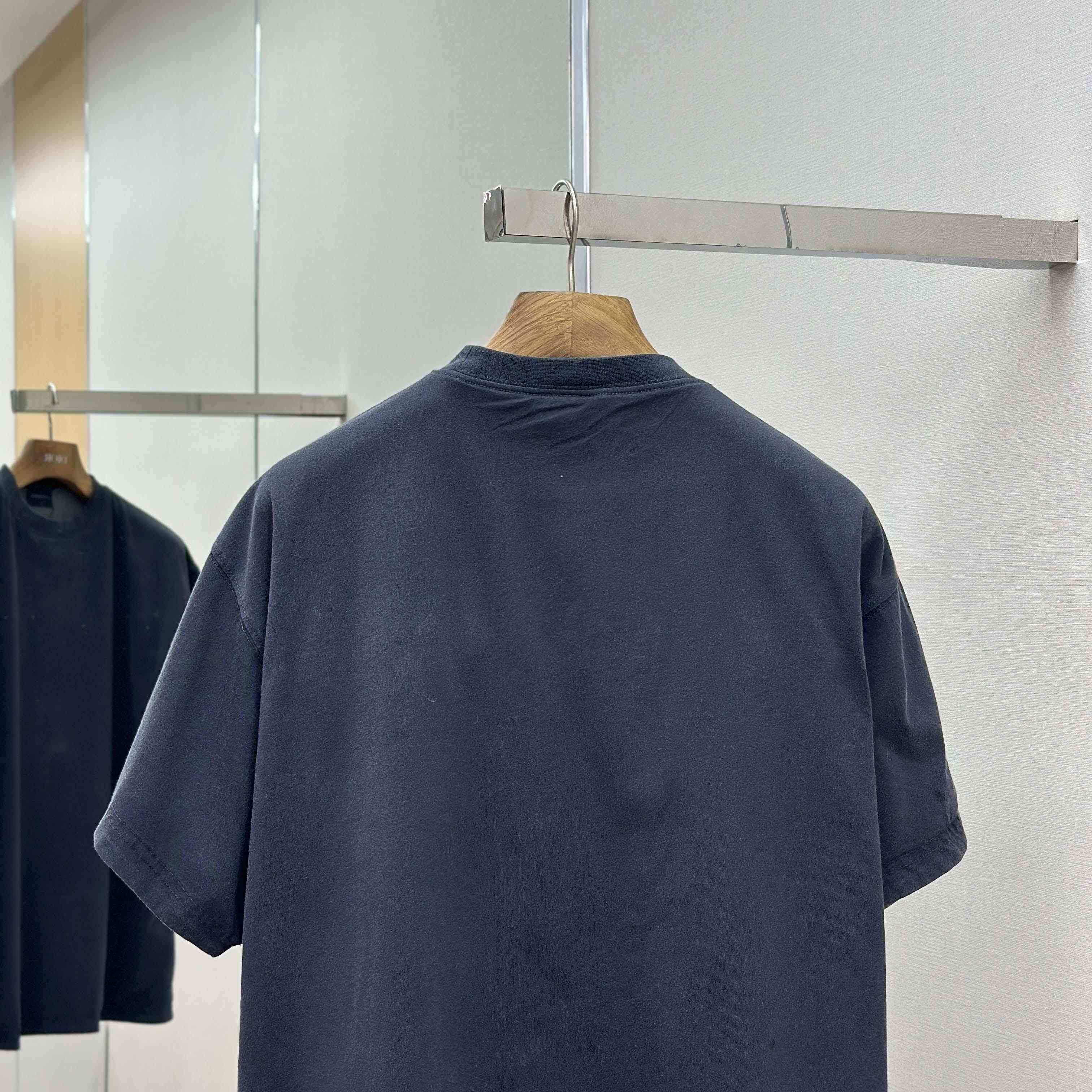 Balenciaga Back Reversible Oversized T-Shirt  - DesignerGu