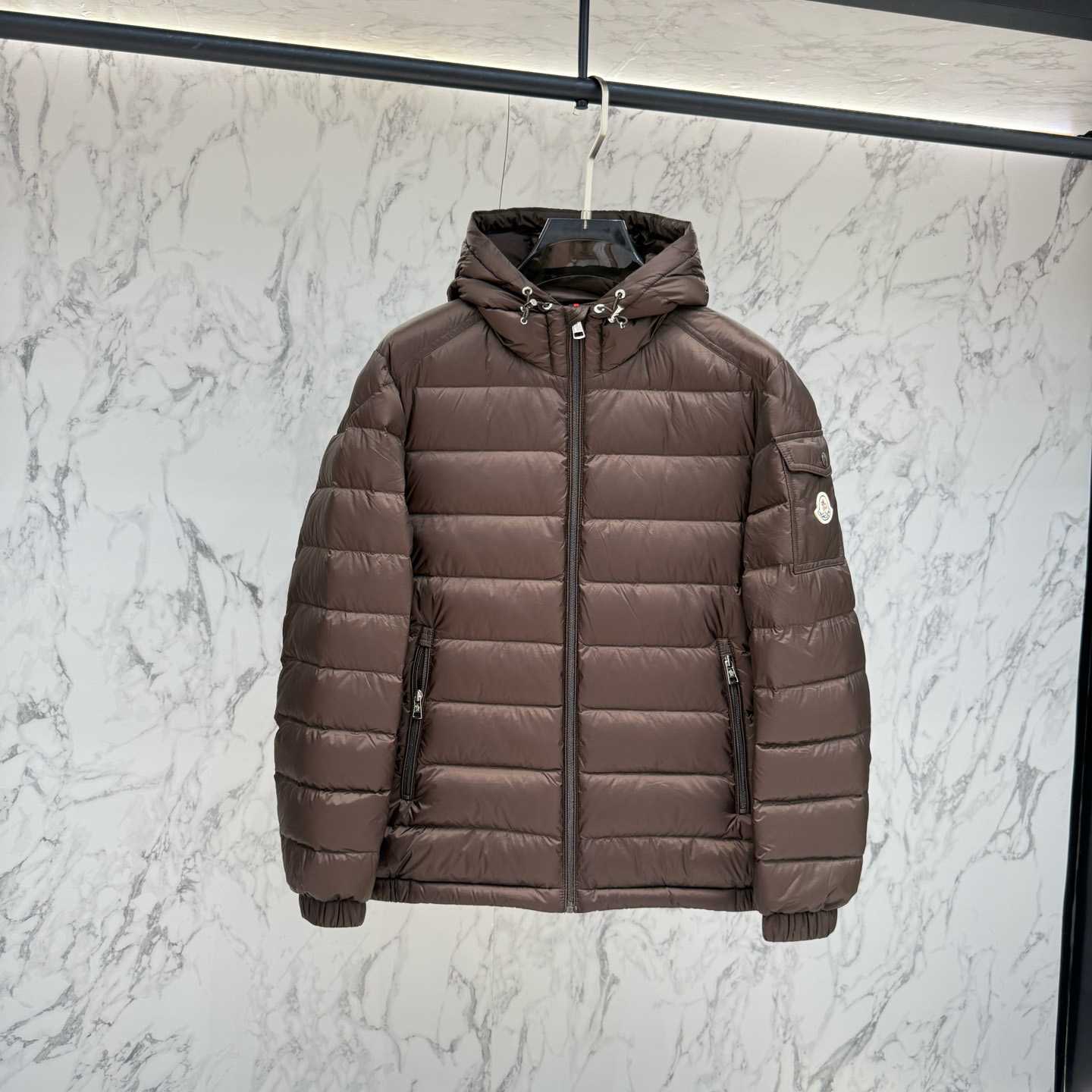 Moncler Galion Hooded Short Down Jacket - DesignerGu