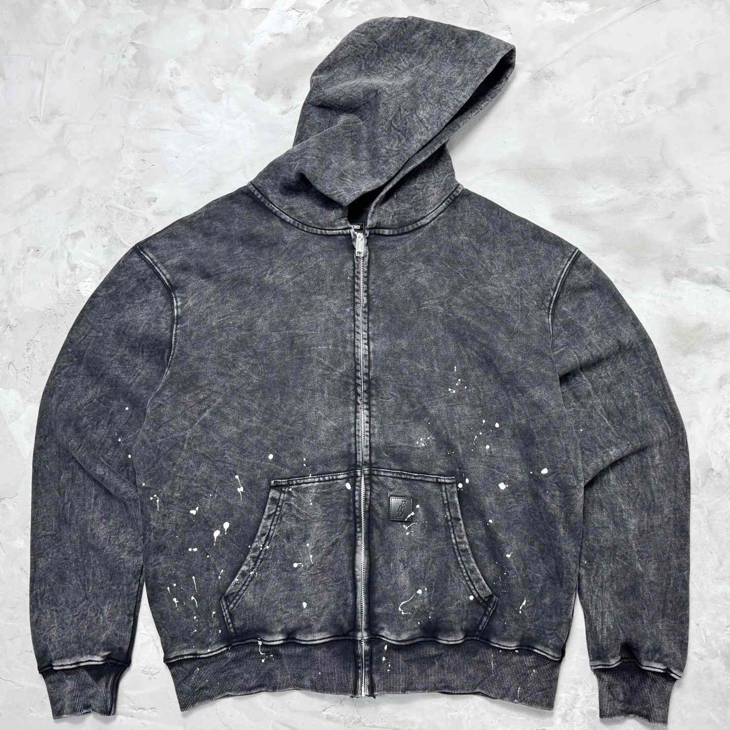 Enfants Riches Déprimés Cotton JerseyZip-Up Hoodie - DesignerGu