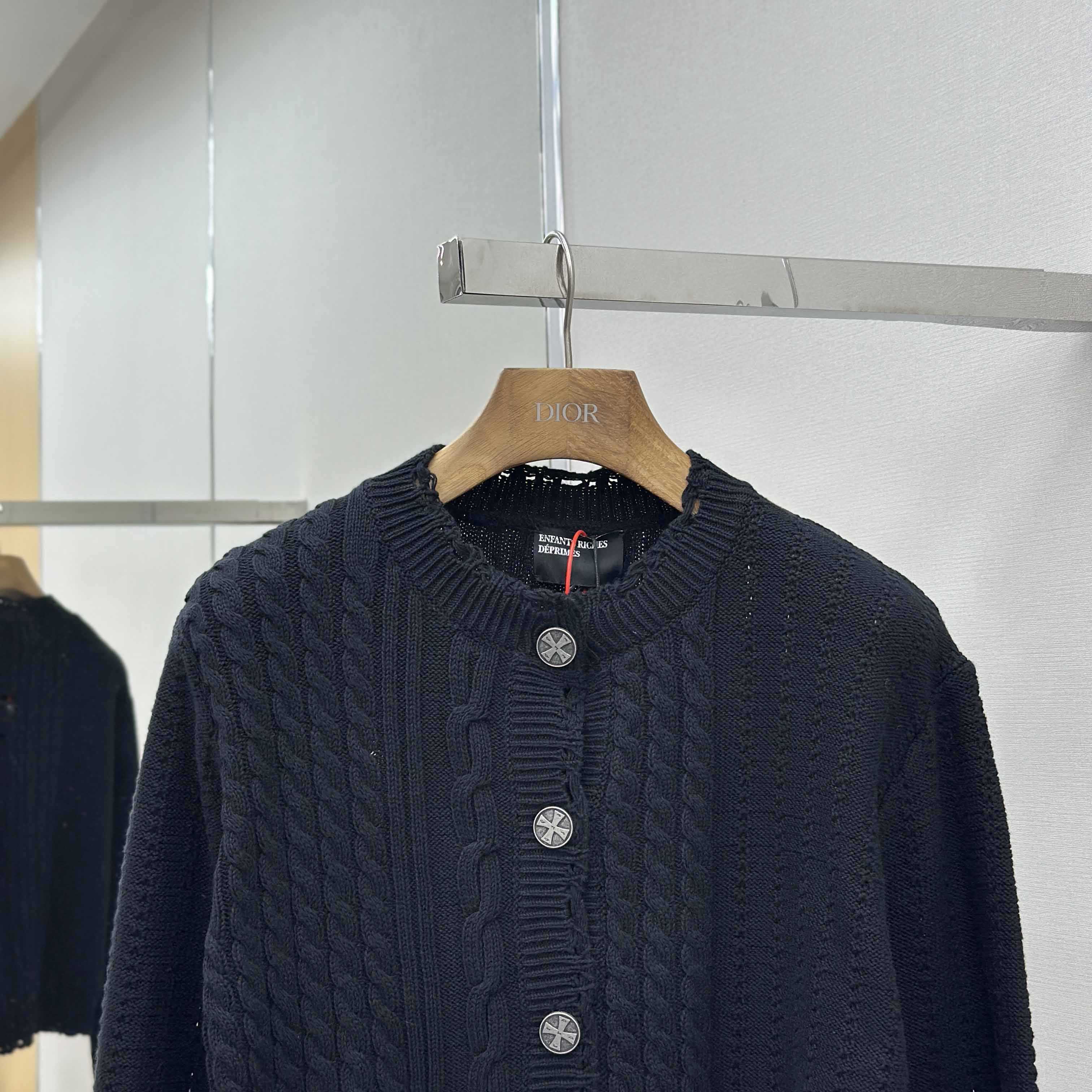 Enfants Riches Déprimés Cropped Cardigan - DesignerGu