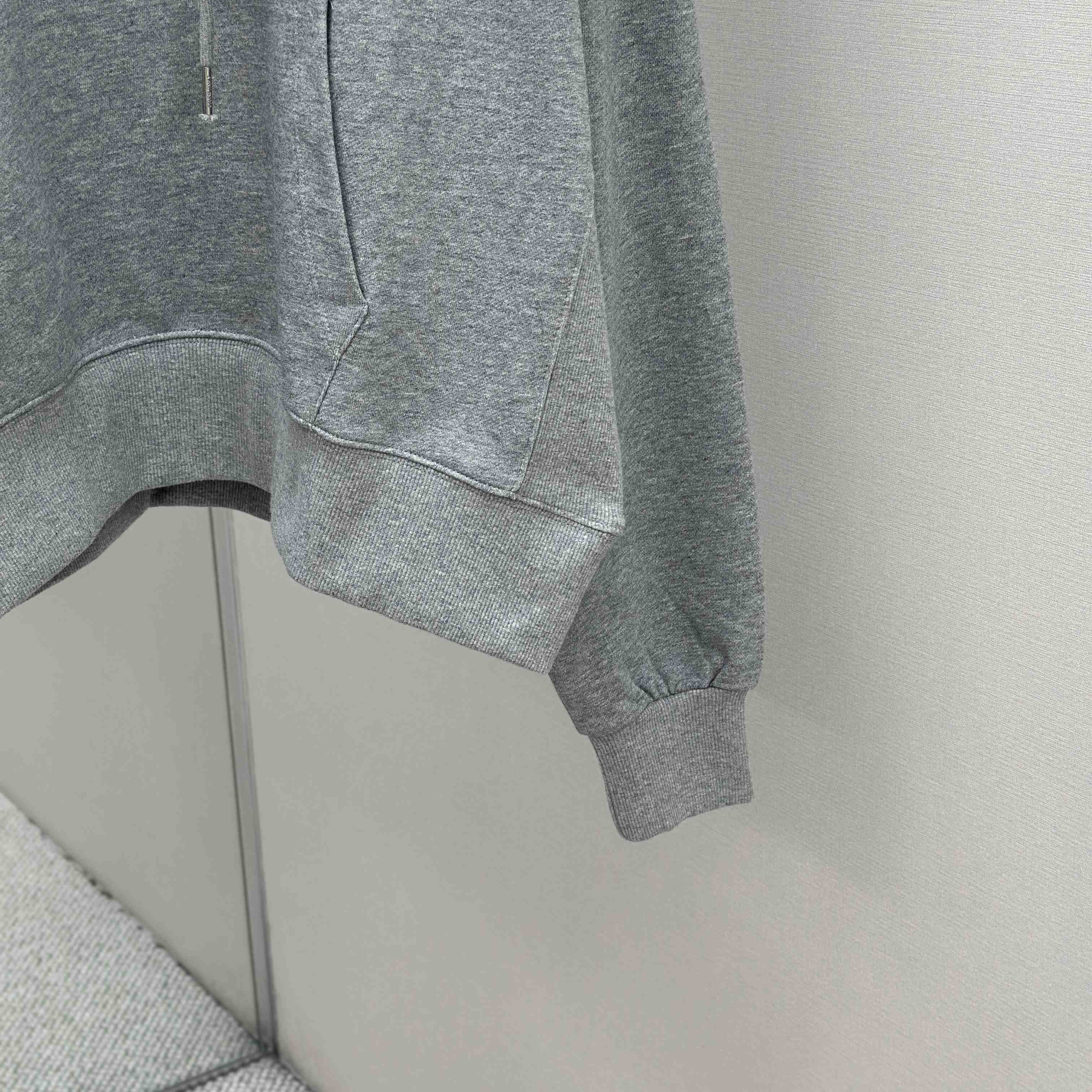 Celine Loose Hoodie In Cotton Fleece - DesignerGu