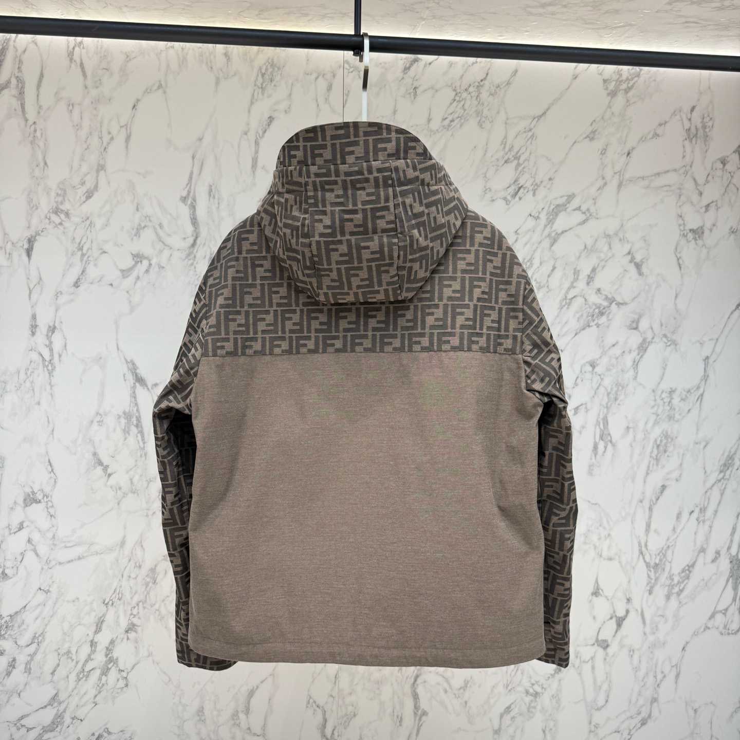 Fendi 'FF Denim Tech' Padded Jacket - DesignerGu