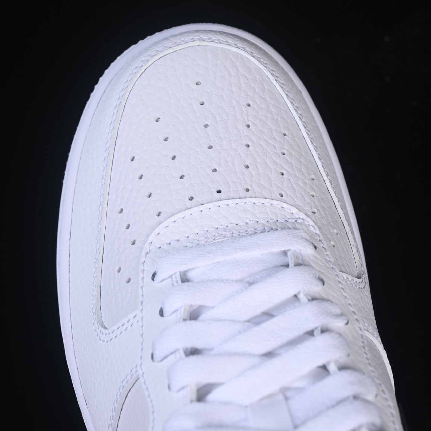 Nike Air Force 1 ’07 Low “White Black Swoosh” CT2302-100 - DesignerGu