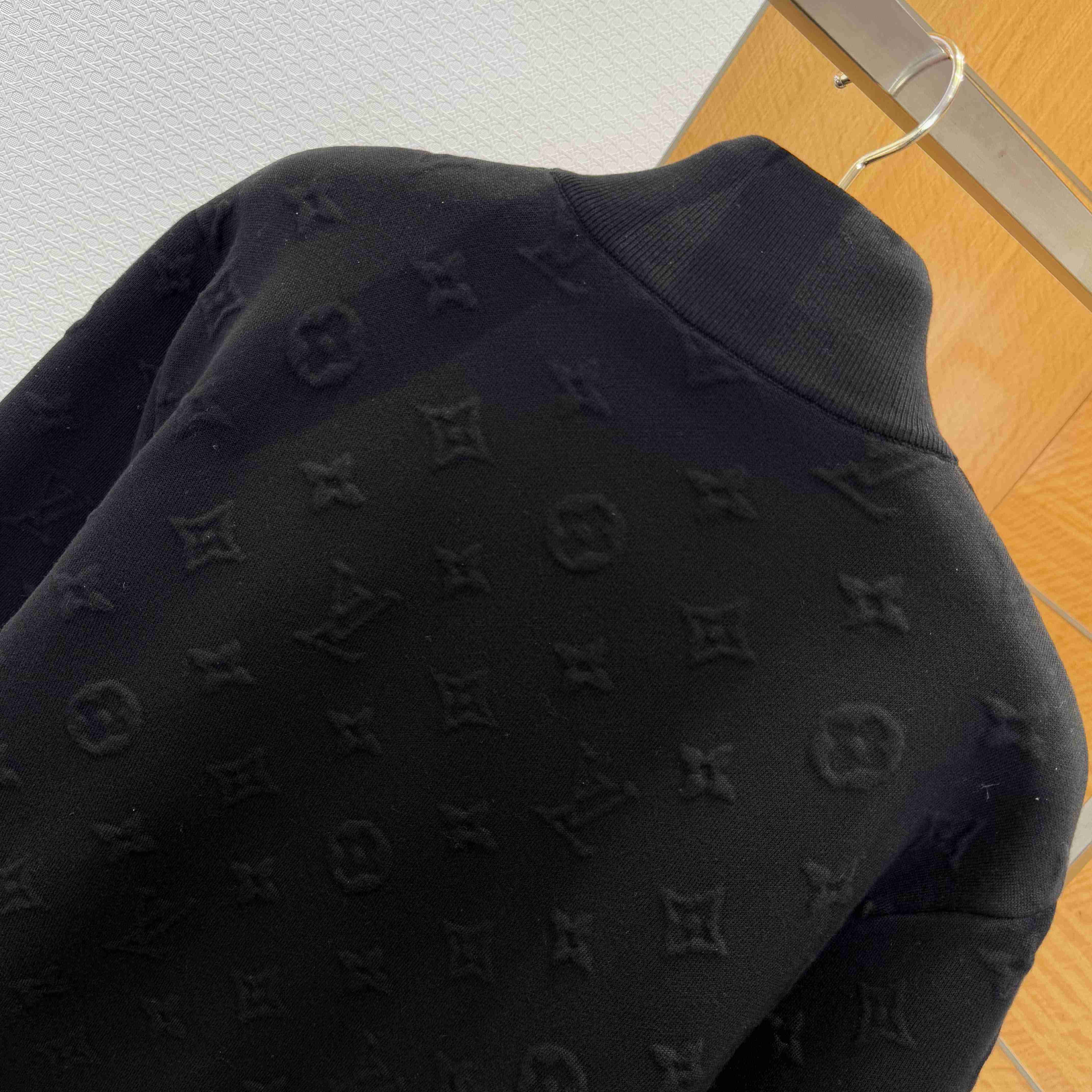 Louis Vuitton Embossed Monogram Jersey Tracksuit Top    - DesignerGu