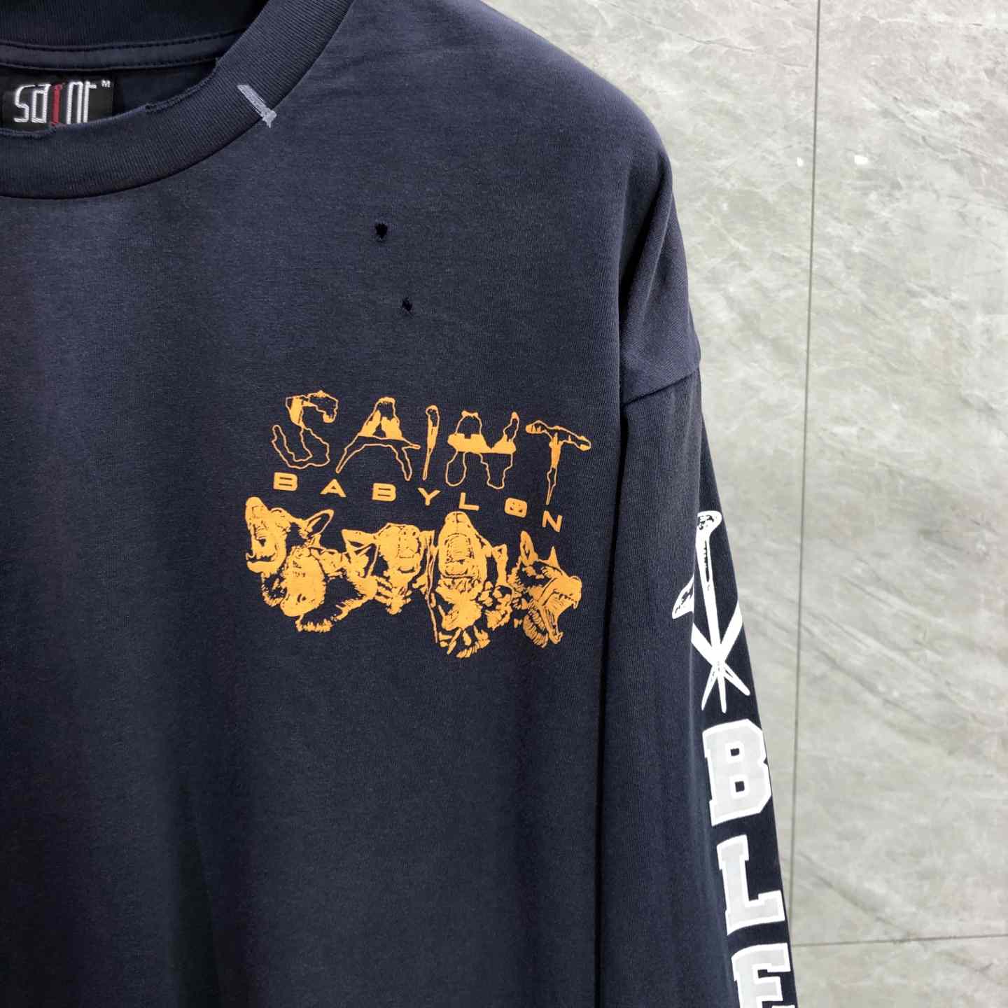 Saint Michael FW25 LS Tee  - DesignerGu