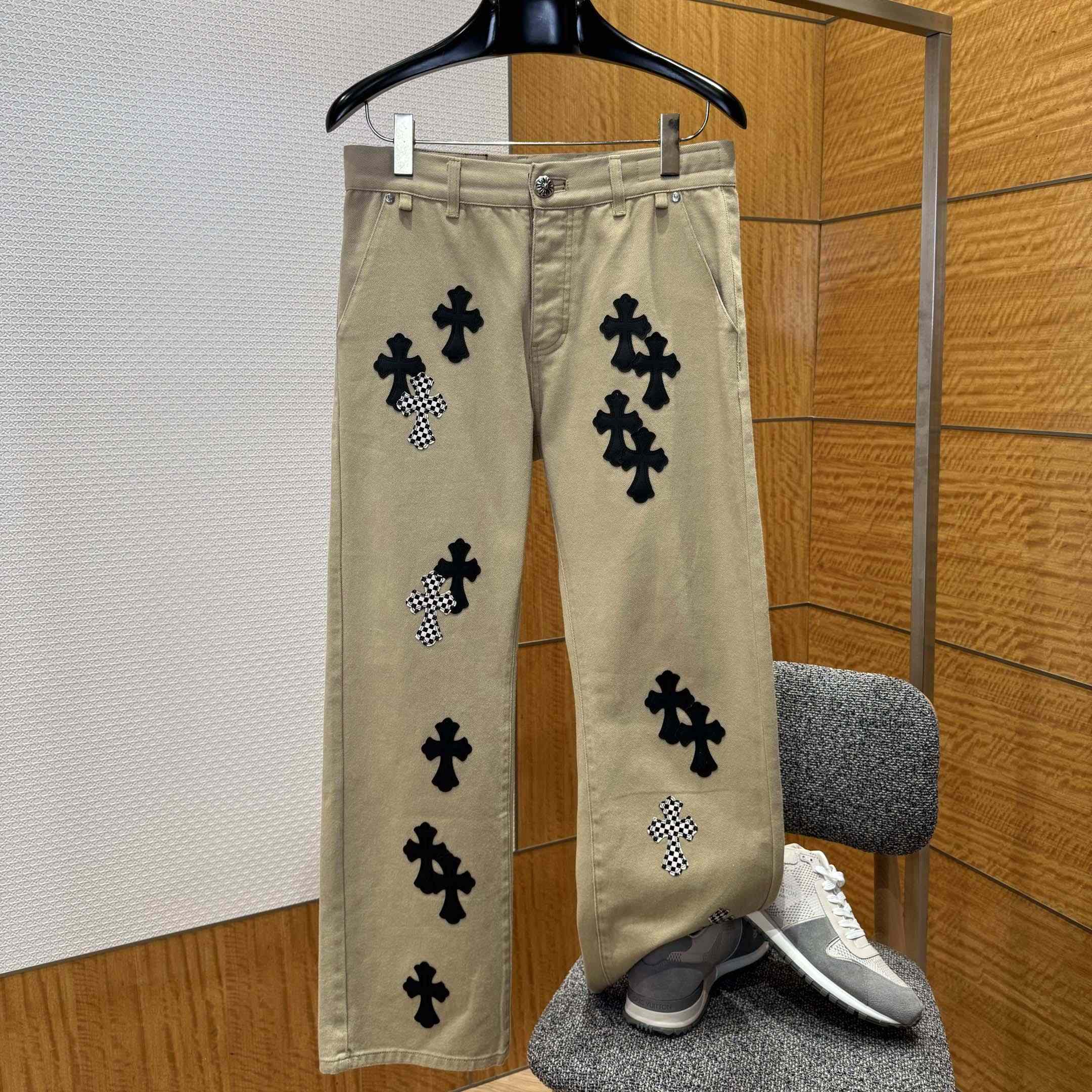 Chrome Hearts Jeans - DesignerGu