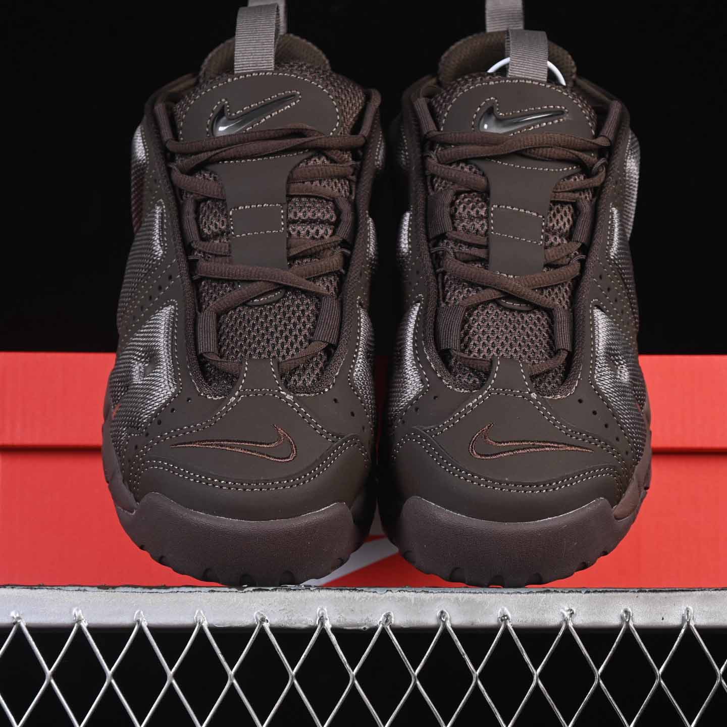 Nike Air More Uptempo “Wheat Brown” Pippen Retro High-Top Basketball Shoes FZ3055-200 - DesignerGu