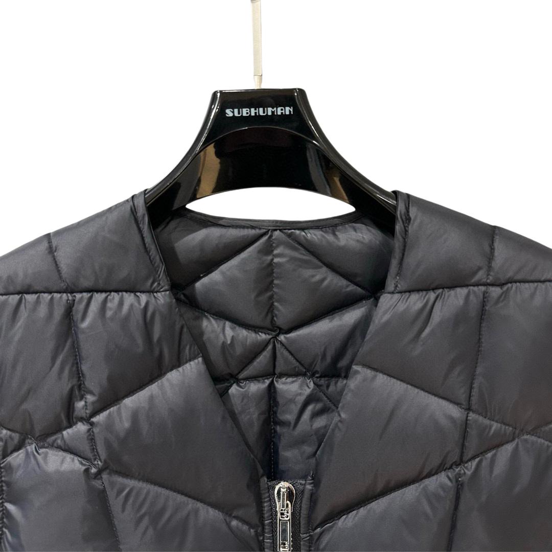 Rick Owens Quilted Down Puffer Vest - DesignerGu