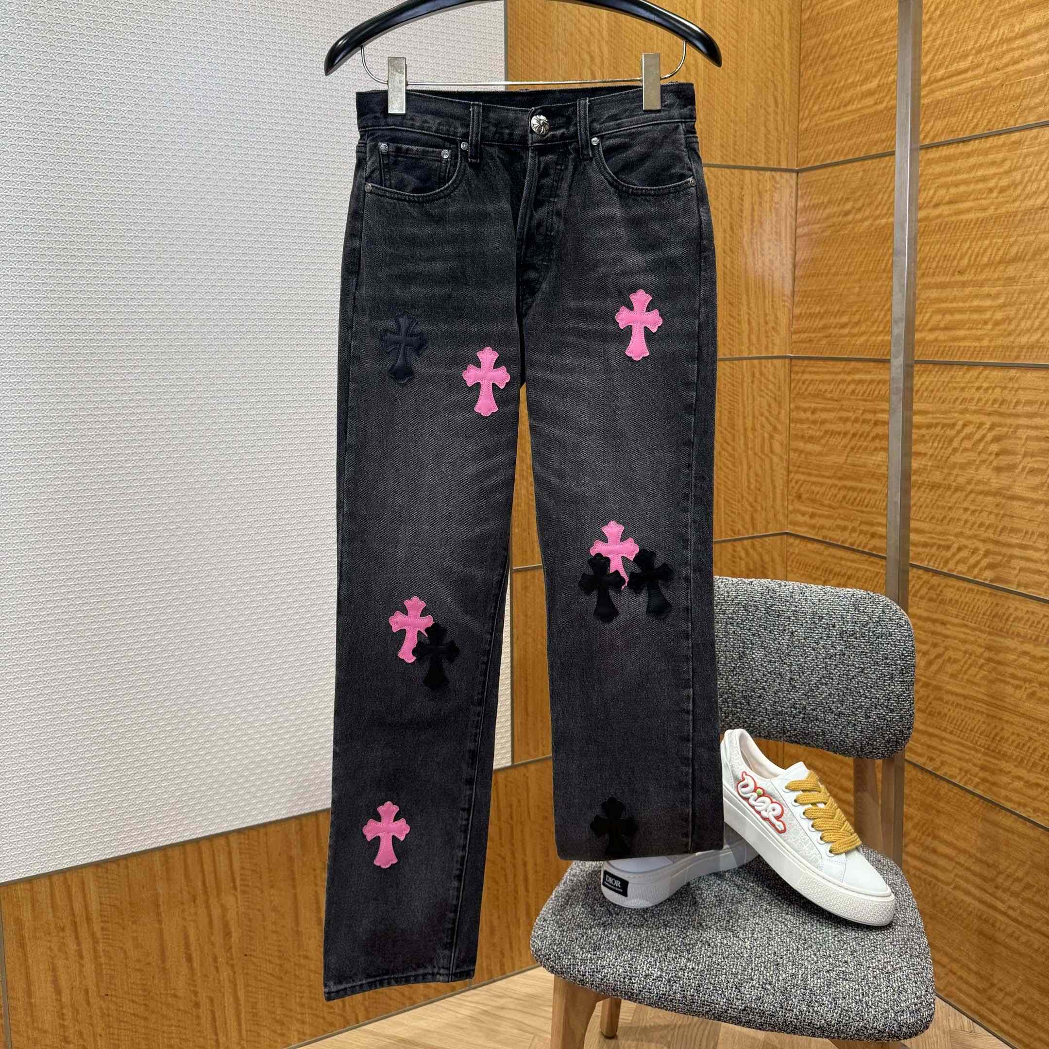 Chrome Hearts Jeans - DesignerGu