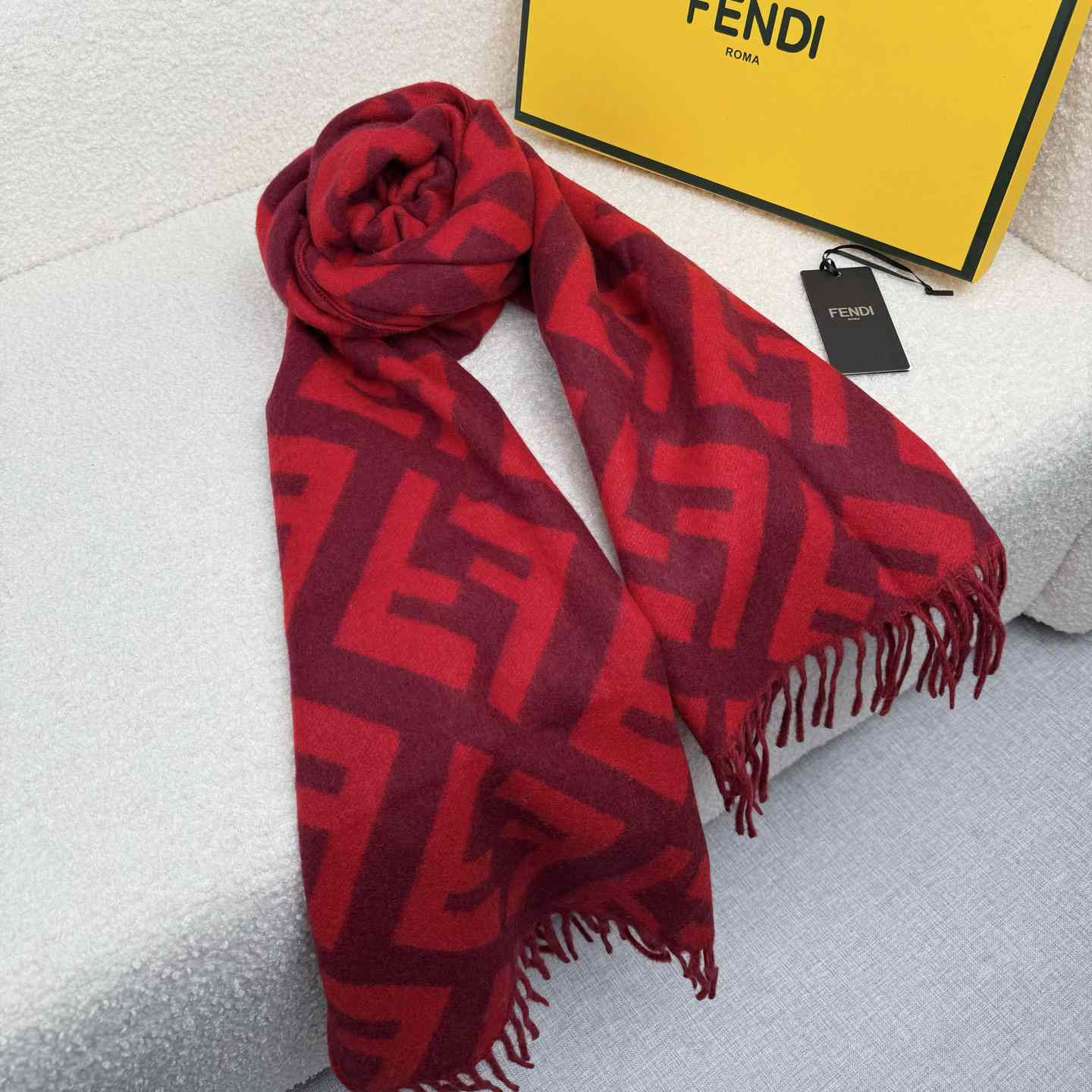 Fendi FF Scarf - DesignerGu