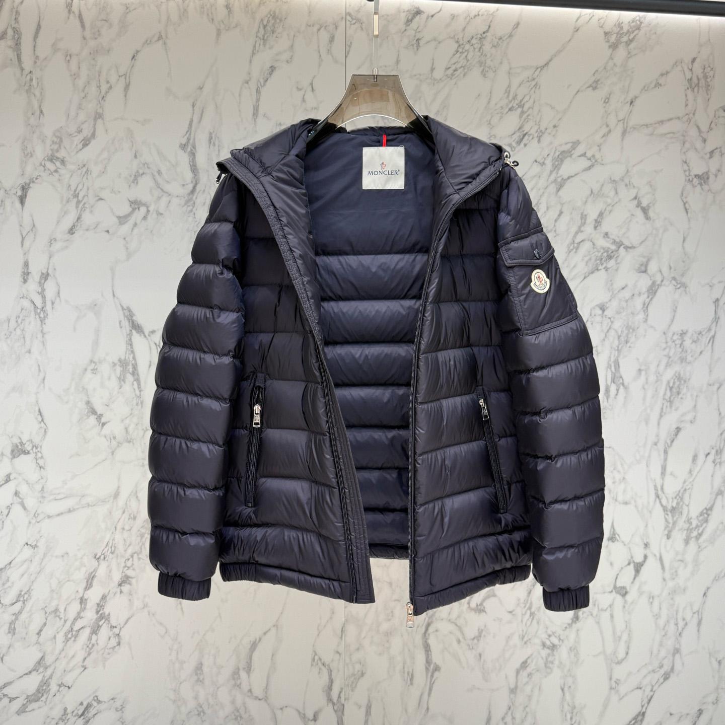 Moncler Galion Hooded Short Down Jacket - DesignerGu