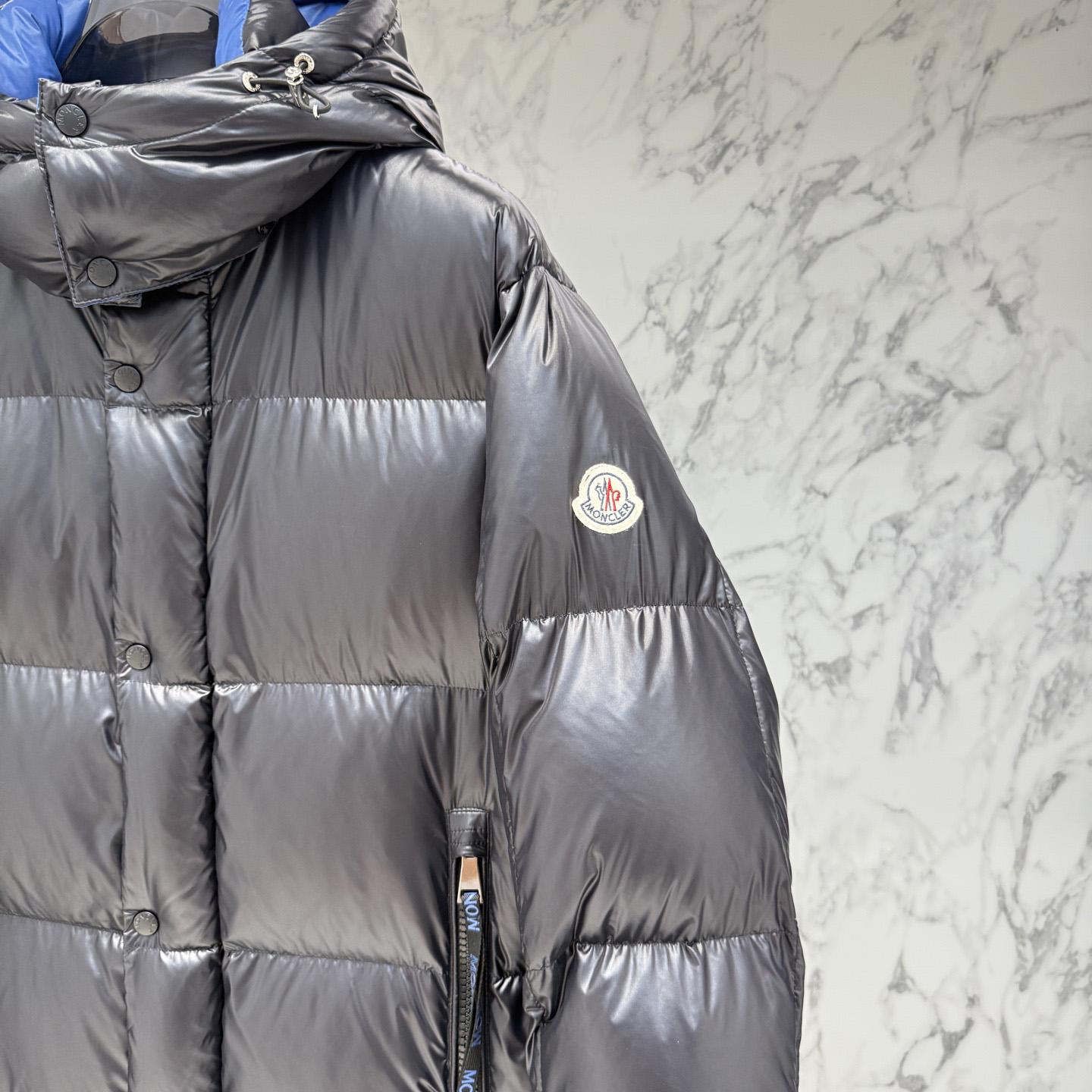 Moncler Hooded Long Down Jacket - DesignerGu