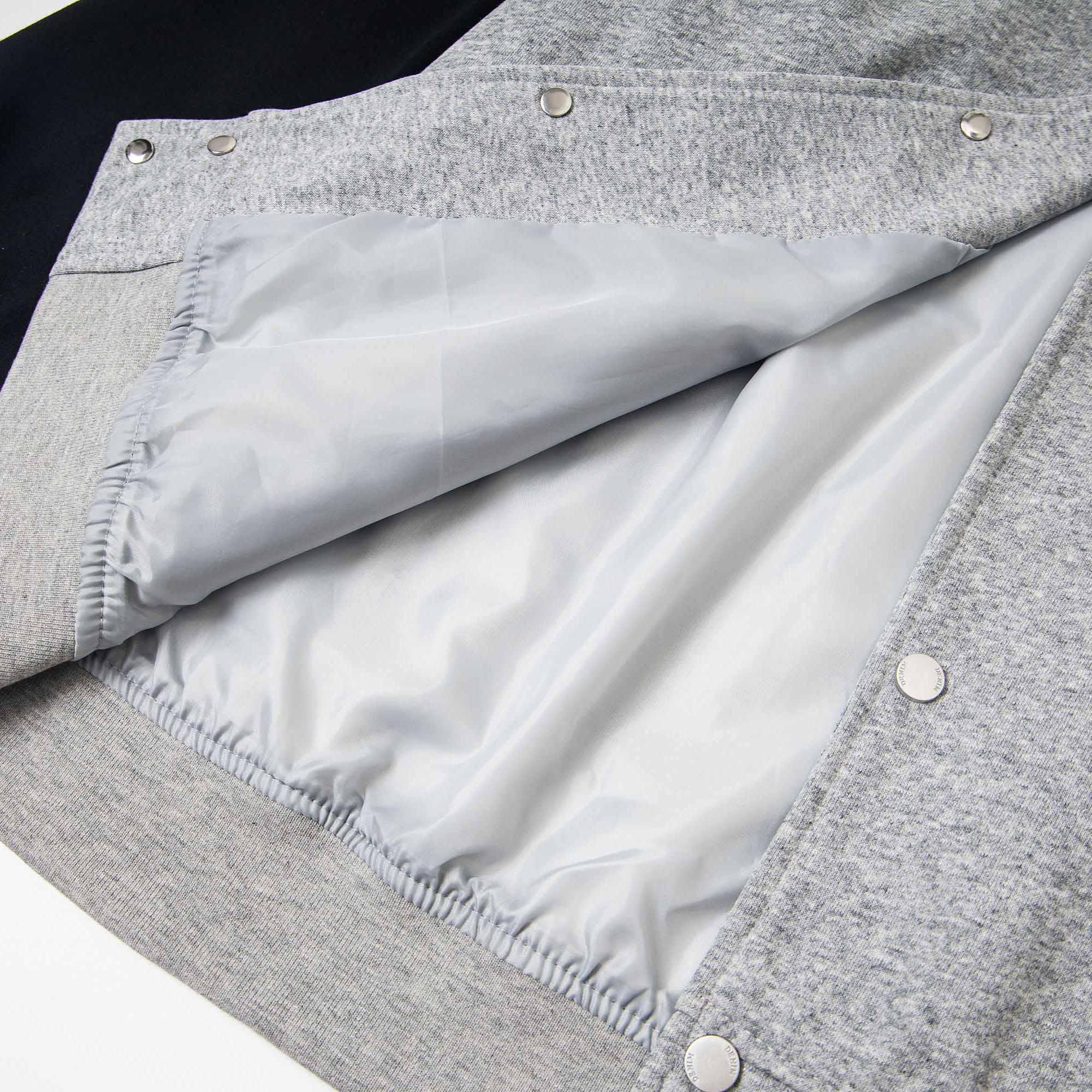 Palm Angels Curved Logo Track Varsity Jacket - DesignerGu