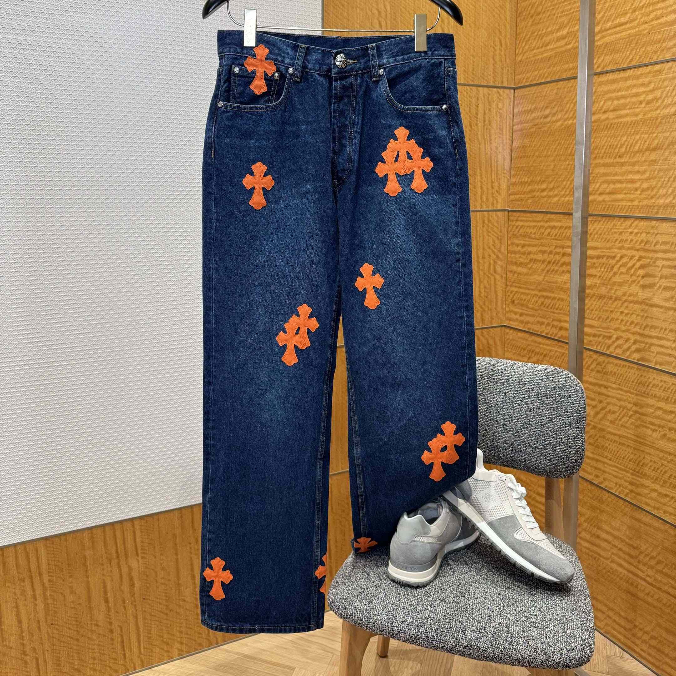 Chrome Hearts Jeans - DesignerGu