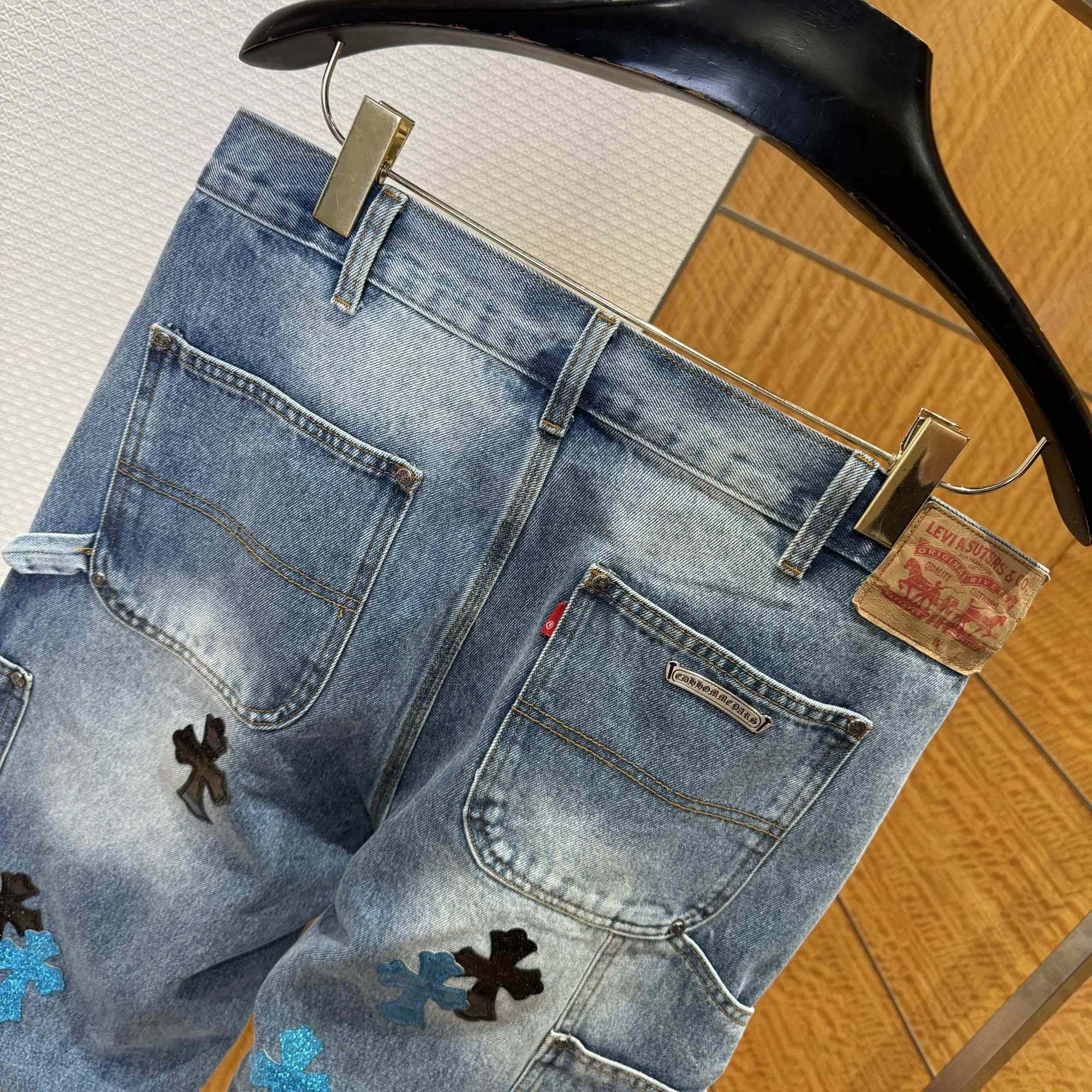 Chrome Hearts Jeans - DesignerGu