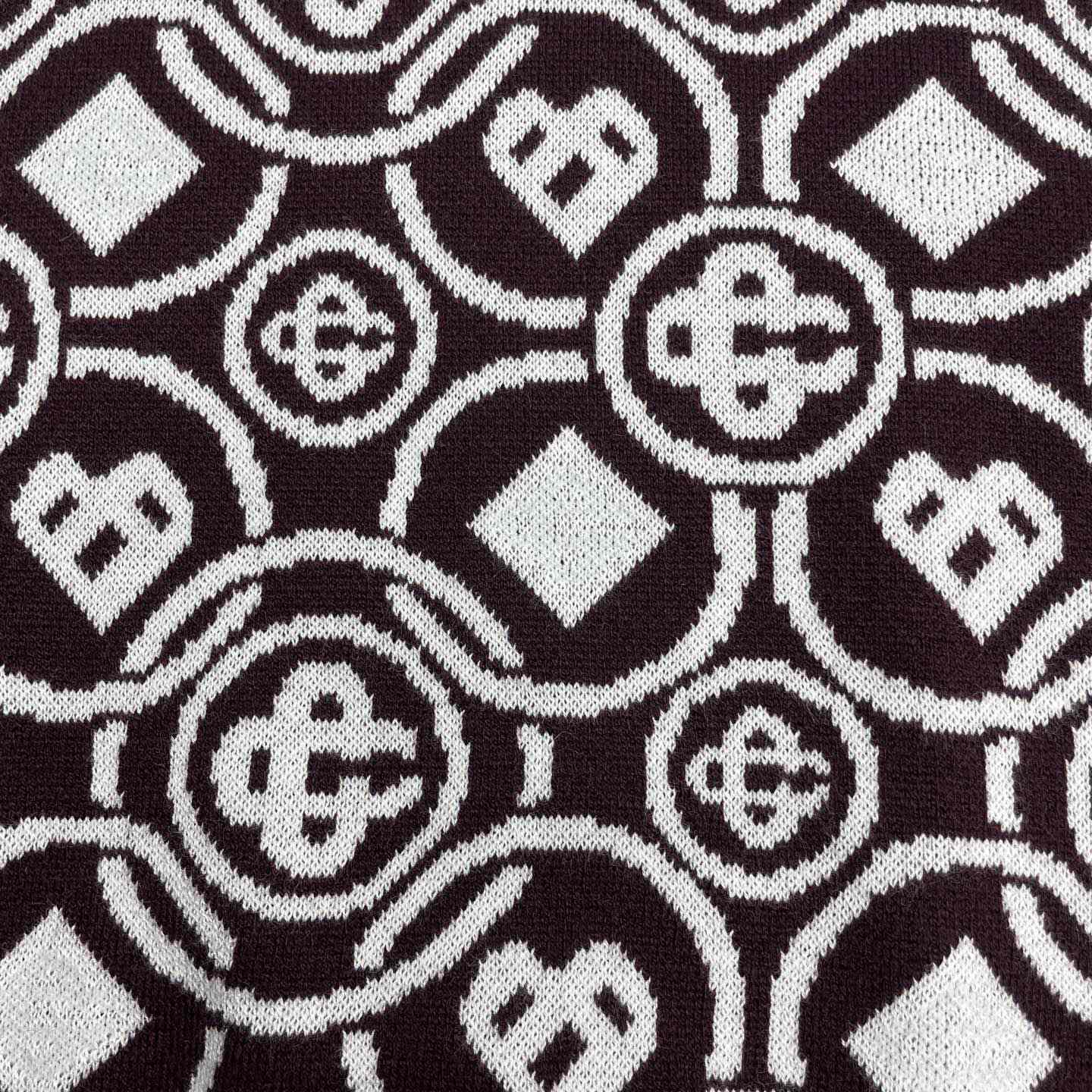 Casablanca Monogram Cotton Knit Polo shirt    Z6027 - DesignerGu