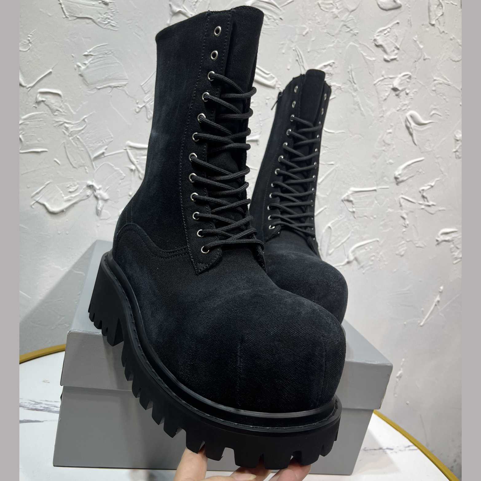 Balenciaga Stomper Bootie 'Black' - DesignerGu