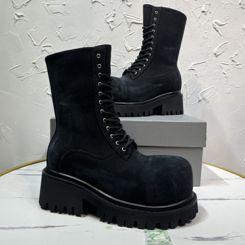Balenciaga Stomper Bootie 'Black' - DesignerGu