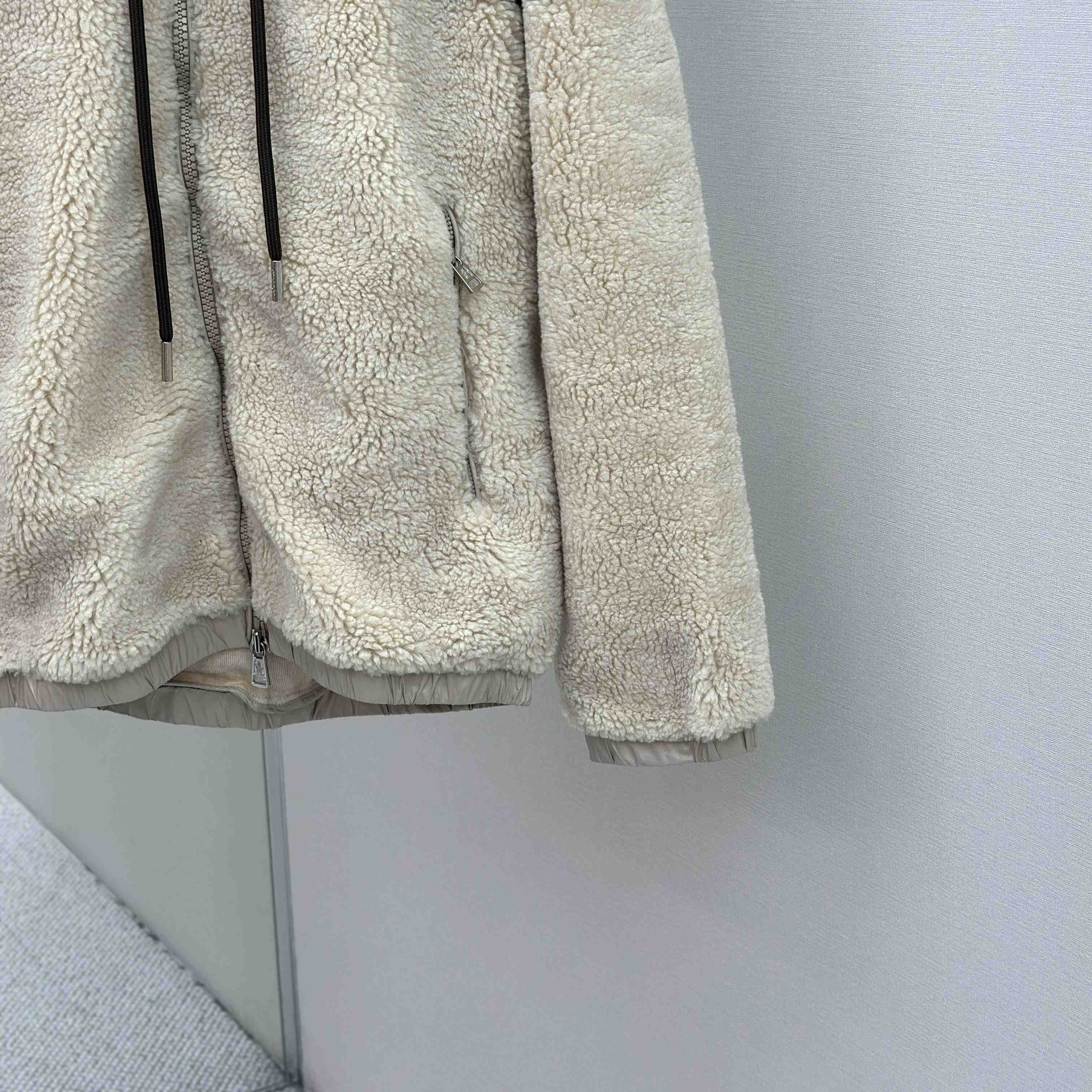 Moncler Geometric Jacquard Wool Blend Hoodie - DesignerGu