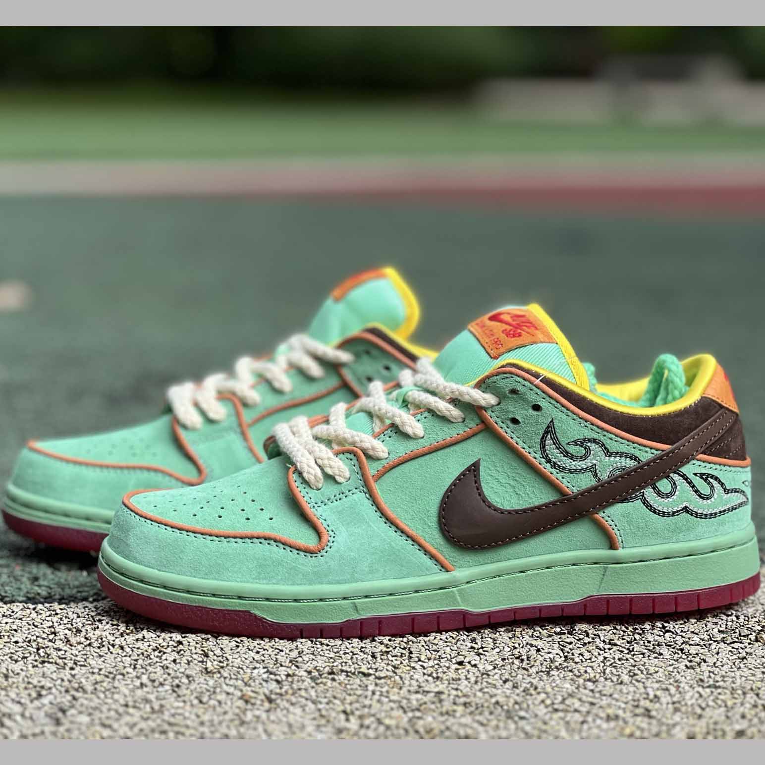 Nike SB Dunk Low “BHM” Black History Month – Multi-Color Skate Shoes HF3058-300 - DesignerGu