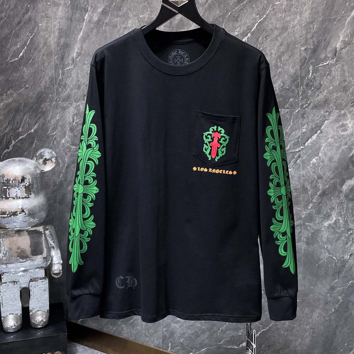Chrome Hearts Long-sleeved Tee - DesignerGu