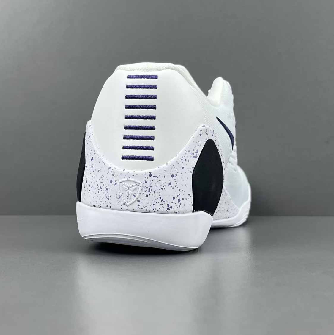 Nike Kobe 9 Elite Low Protro “White Purple” IH1401-100 - DesignerGu