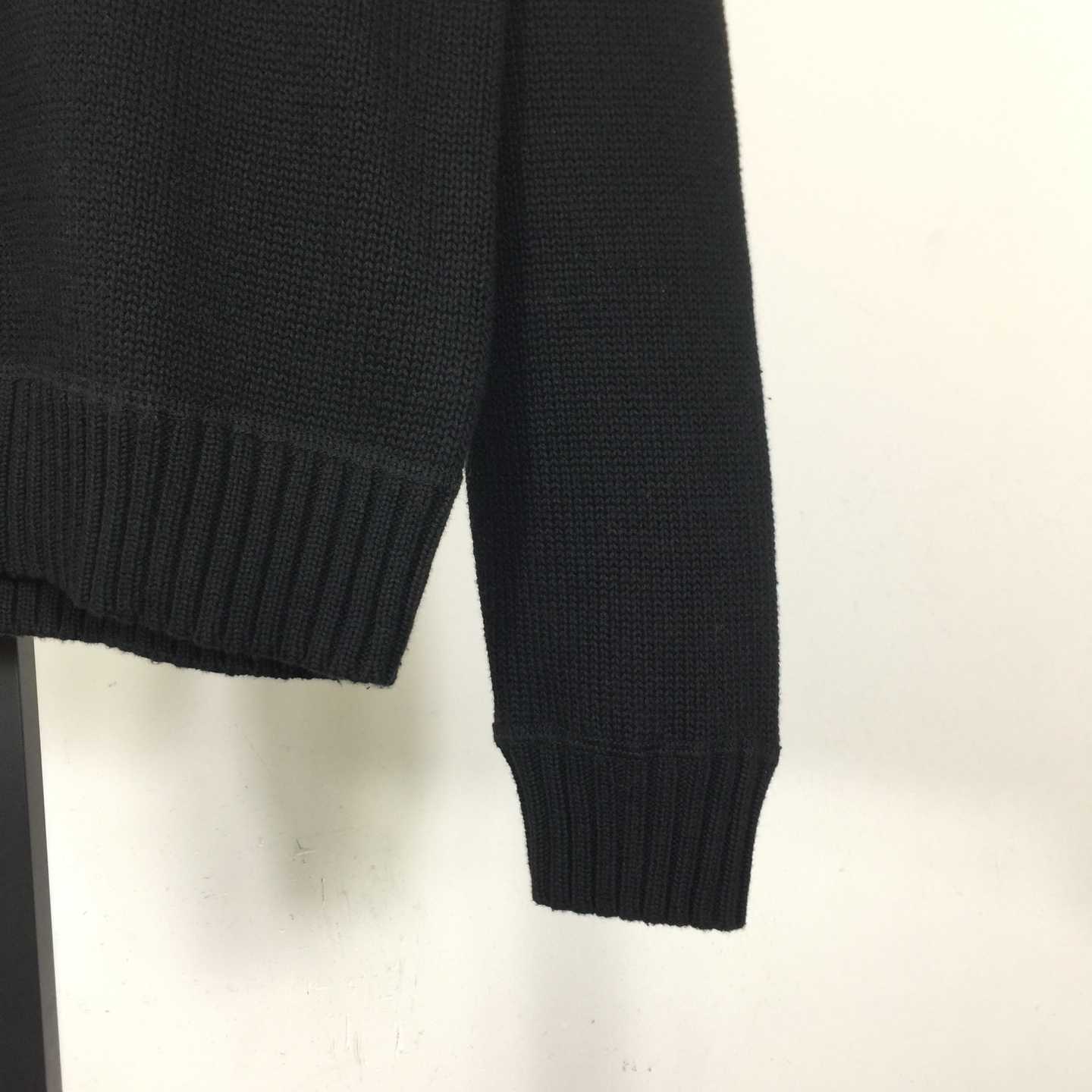 Prada Wool and cashmere crew-neck sweater - DesignerGu