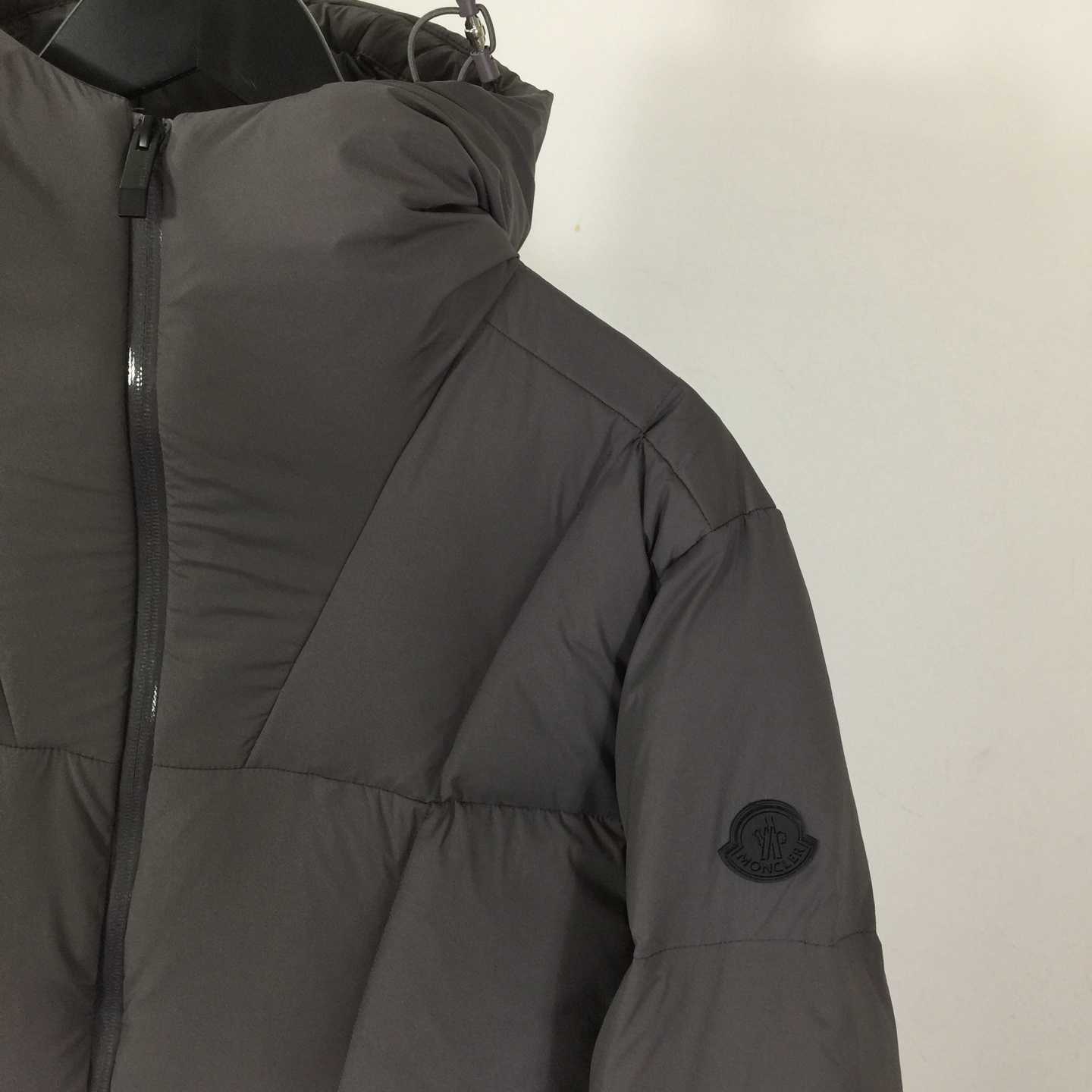 Moncler Fusain Hooded Short Down Jacket - DesignerGu