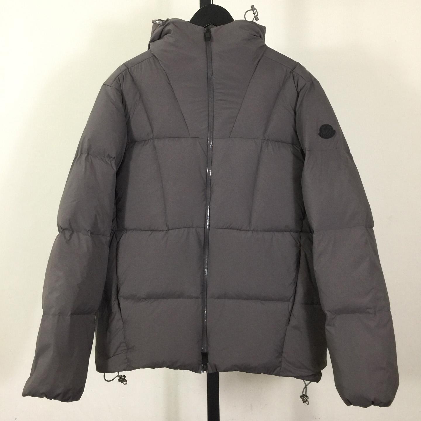 Moncler Fusain Hooded Short Down Jacket - DesignerGu